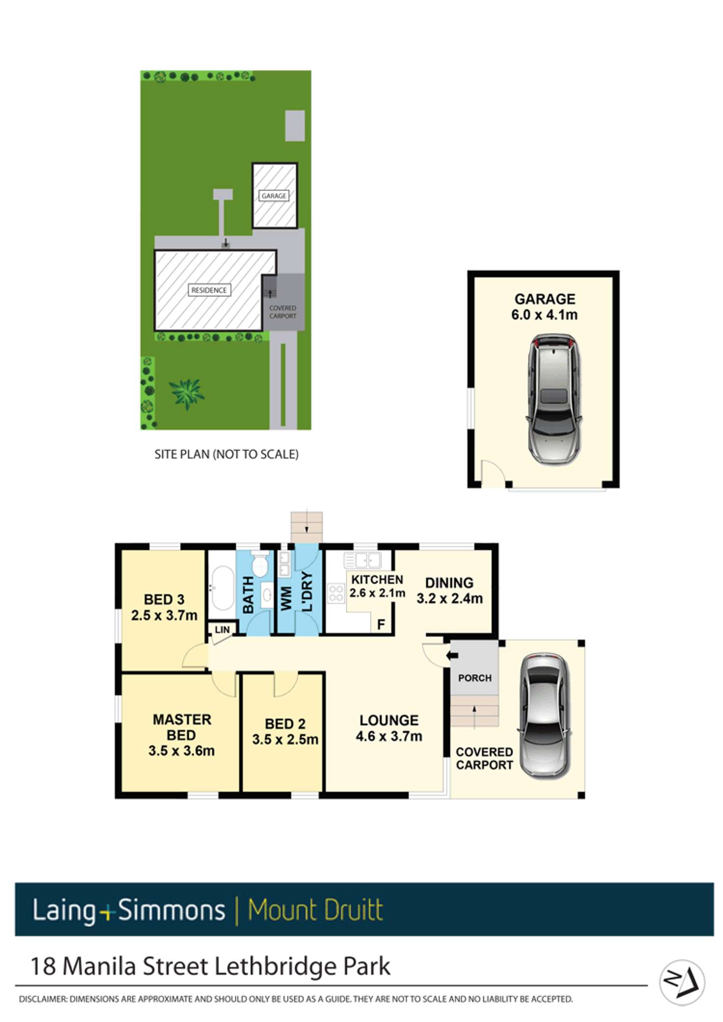 Floorplan of Homely house listing, 18 Manila Road, Lethbridge Park NSW 2770
