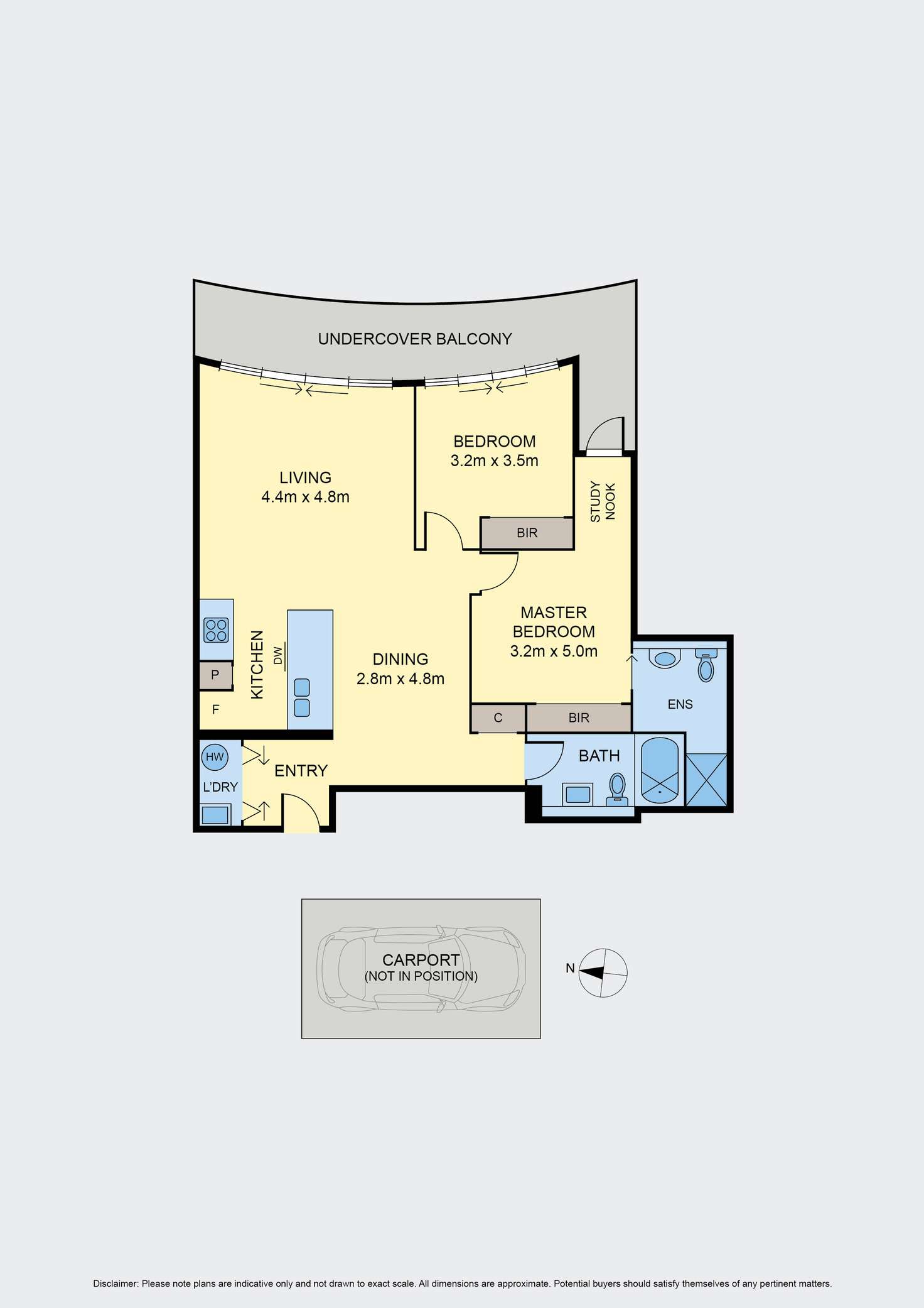 Floorplan of Homely apartment listing, 16/2 Horizon Drive, Maribyrnong VIC 3032