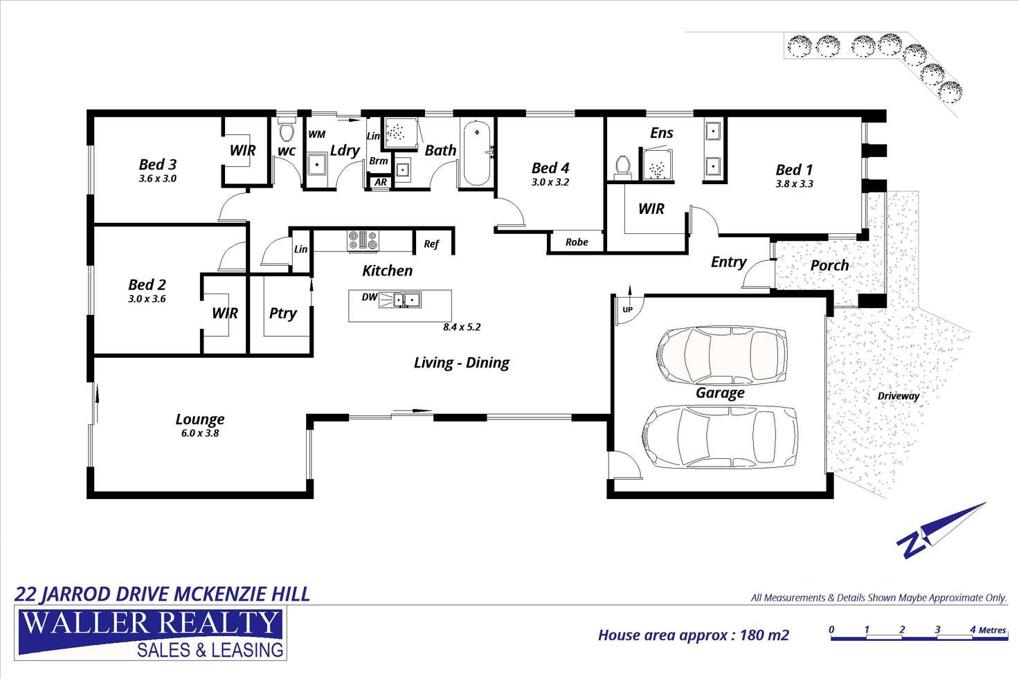 Floorplan of Homely house listing, 22 Jarrod Drive, Mckenzie Hill VIC 3451