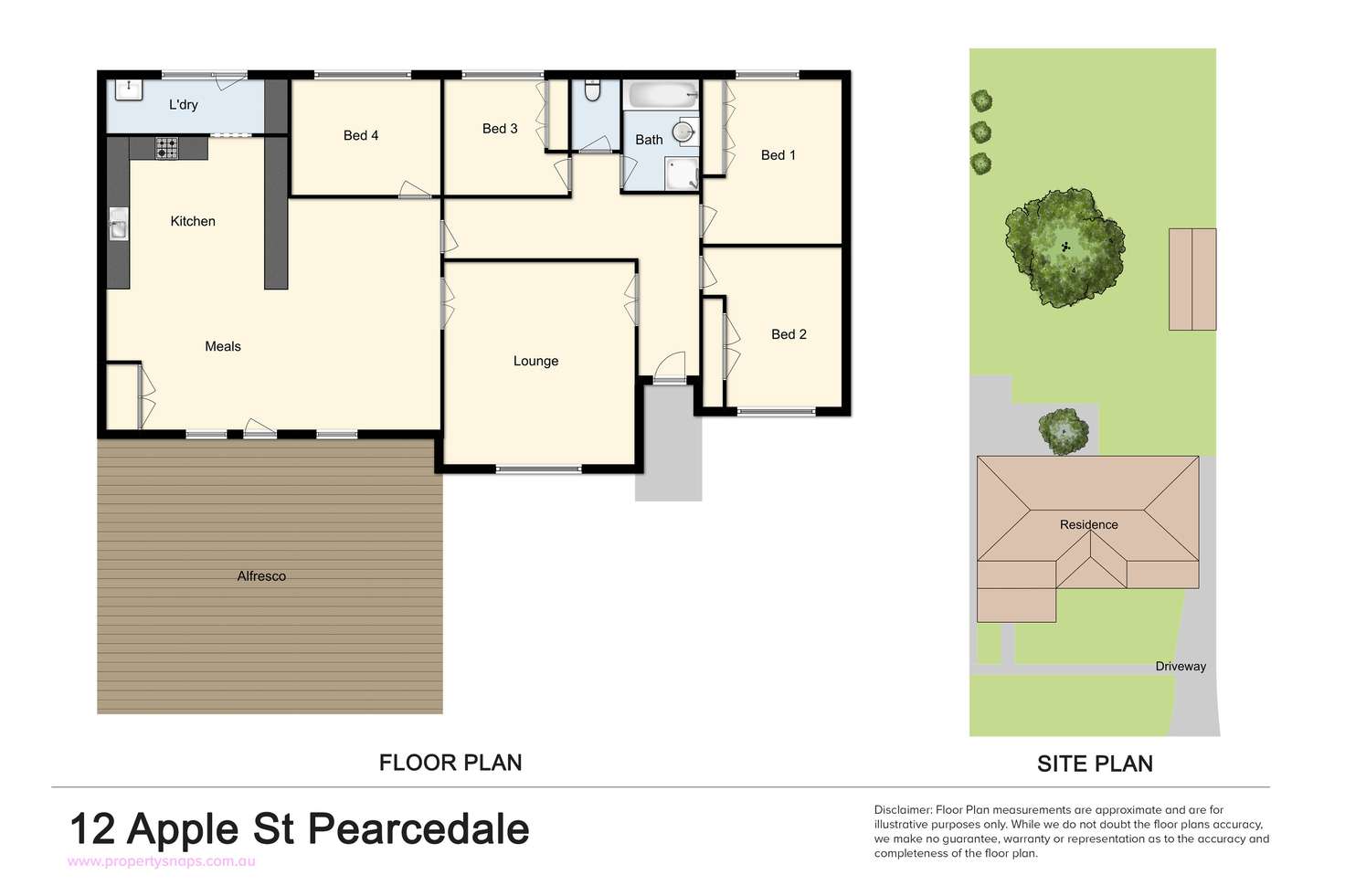 Floorplan of Homely house listing, 12 Apple Street, Pearcedale VIC 3912