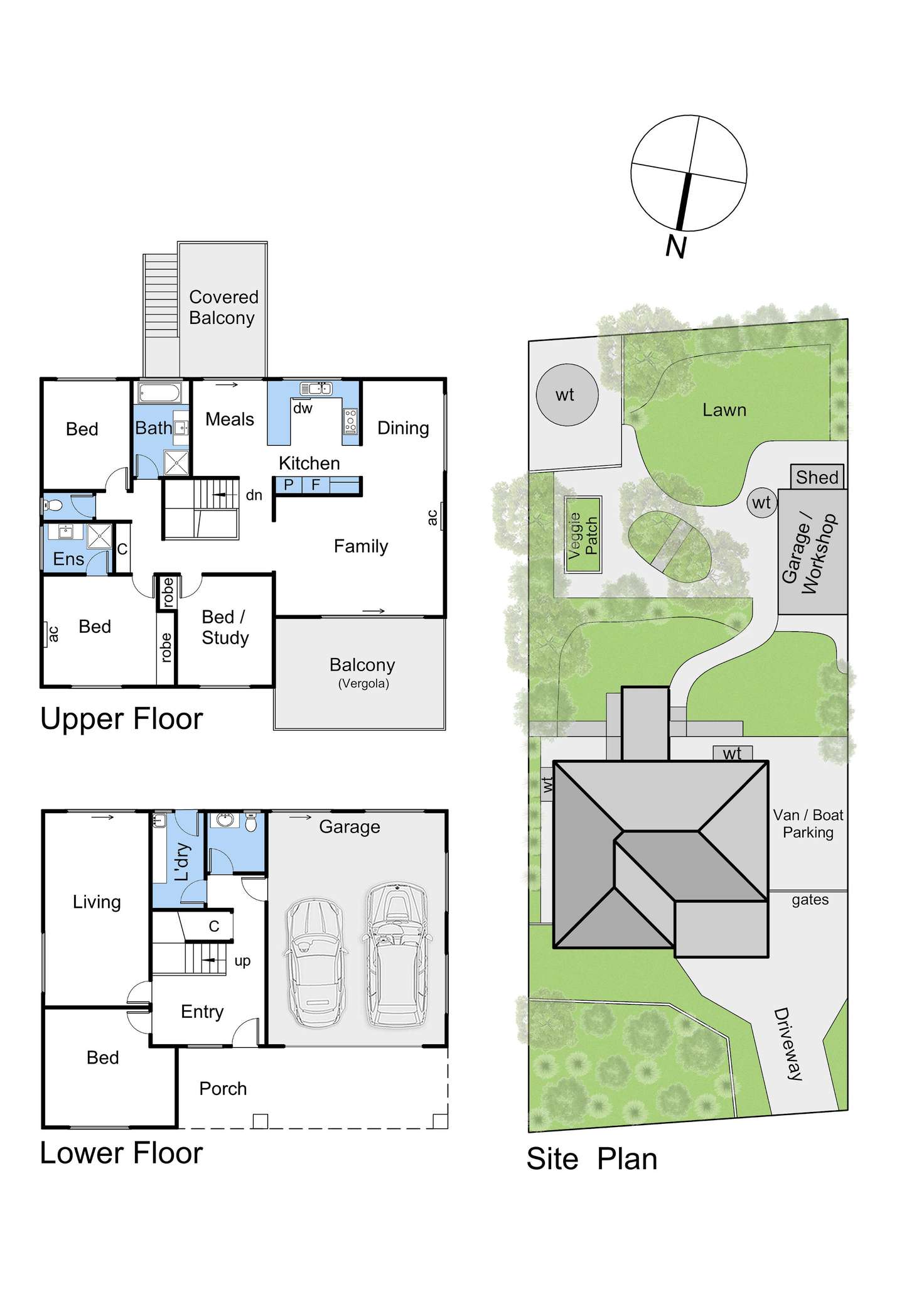 Floorplan of Homely house listing, 4 Roslyn Street, Mount Martha VIC 3934