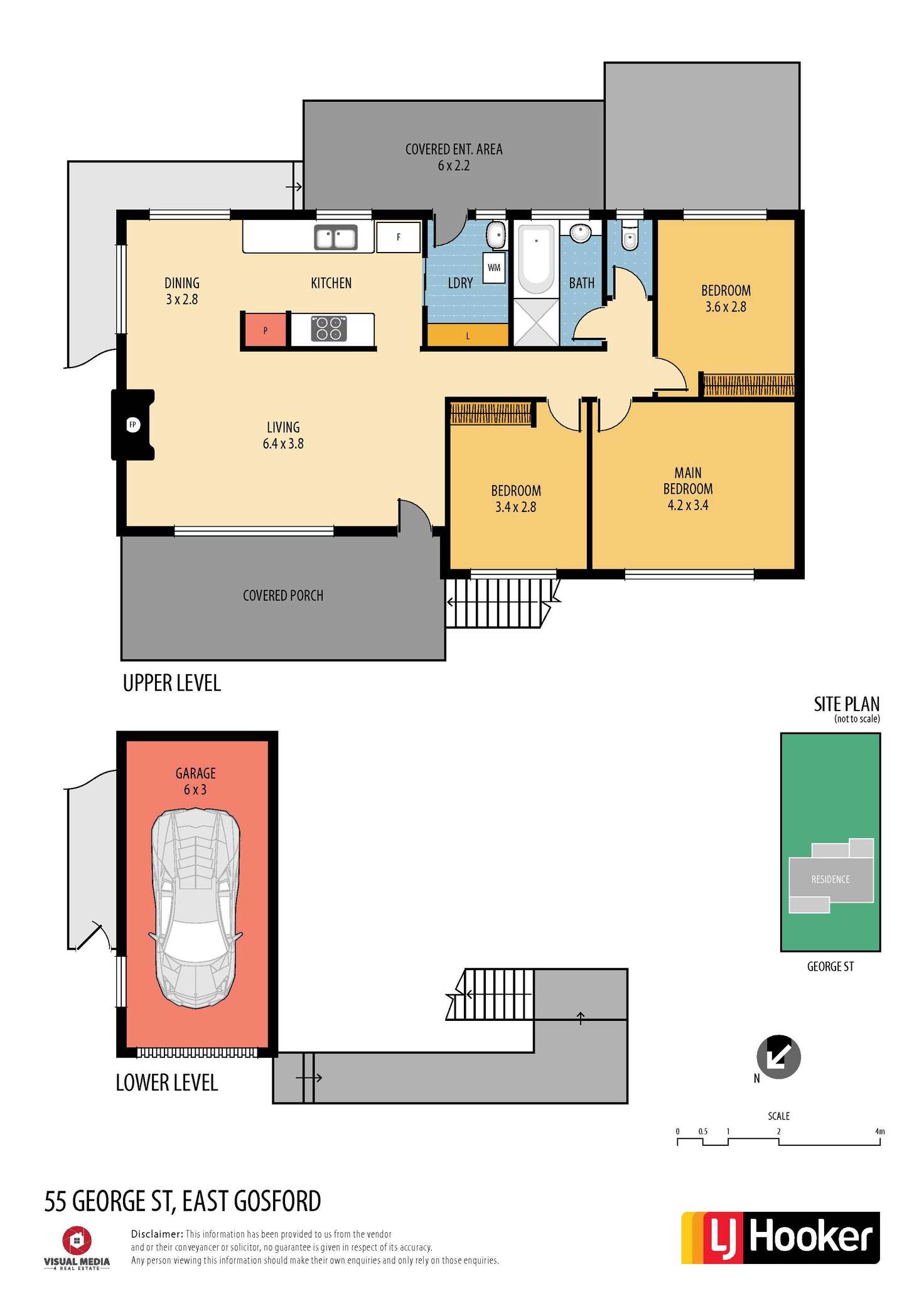 Floorplan of Homely house listing, 55 George Street, East Gosford NSW 2250