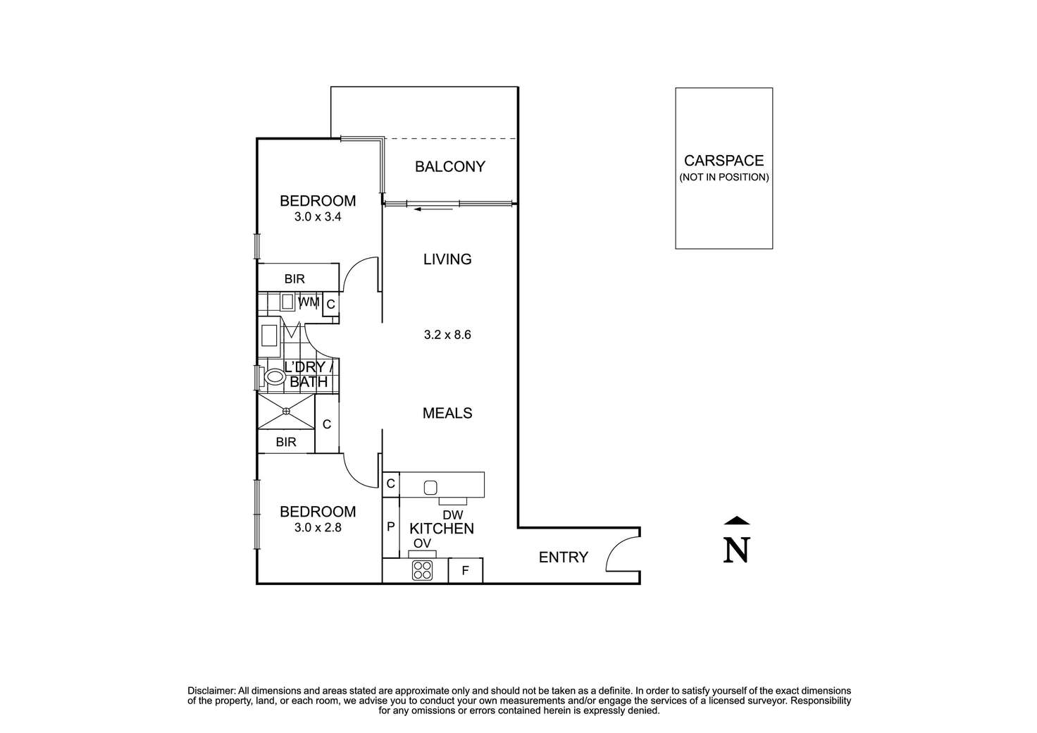 Floorplan of Homely apartment listing, 25/872 Doncaster Road, Doncaster East VIC 3109