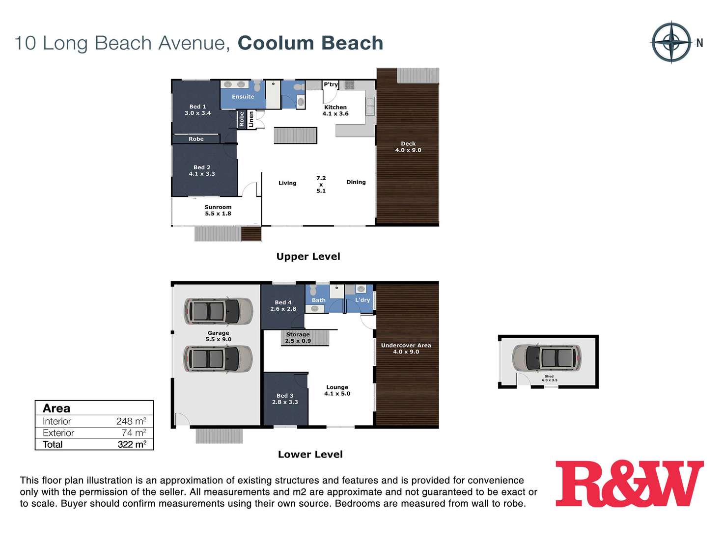 Floorplan of Homely house listing, 10 Long Beach Avenue, Coolum Beach QLD 4573