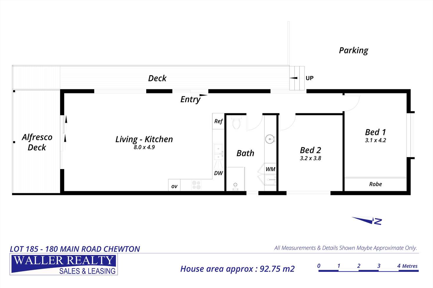 Floorplan of Homely house listing, Lot 185/180 Main Road, Chewton VIC 3451