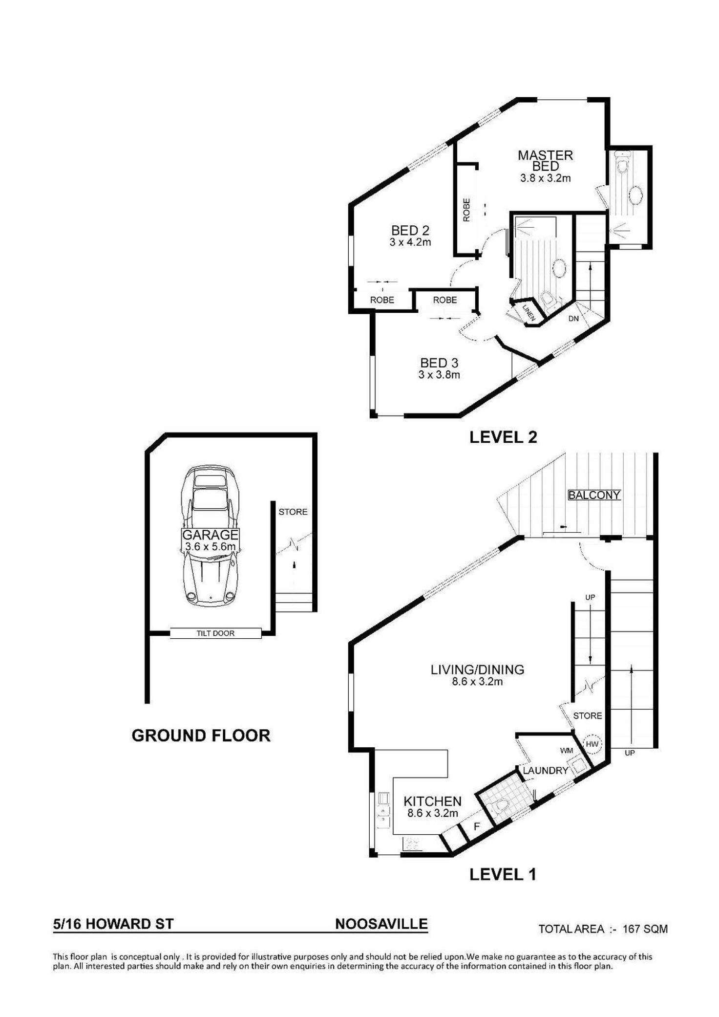 Floorplan of Homely apartment listing, 5/16 Howard Street, Noosaville QLD 4566