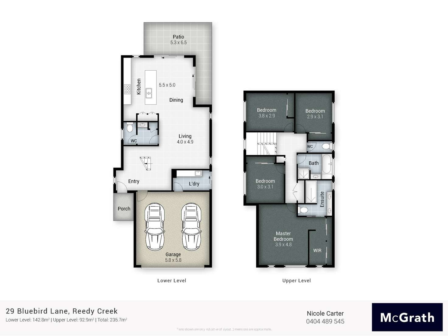 Floorplan of Homely house listing, 29 Bluebird Lane, Reedy Creek QLD 4227