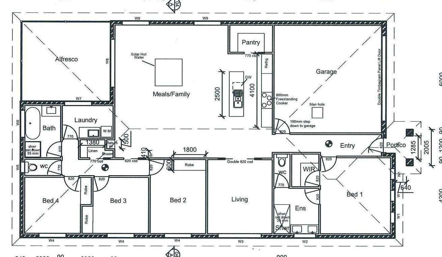 Floorplan of Homely house listing, 36 Devitt Way, Killara VIC 3691