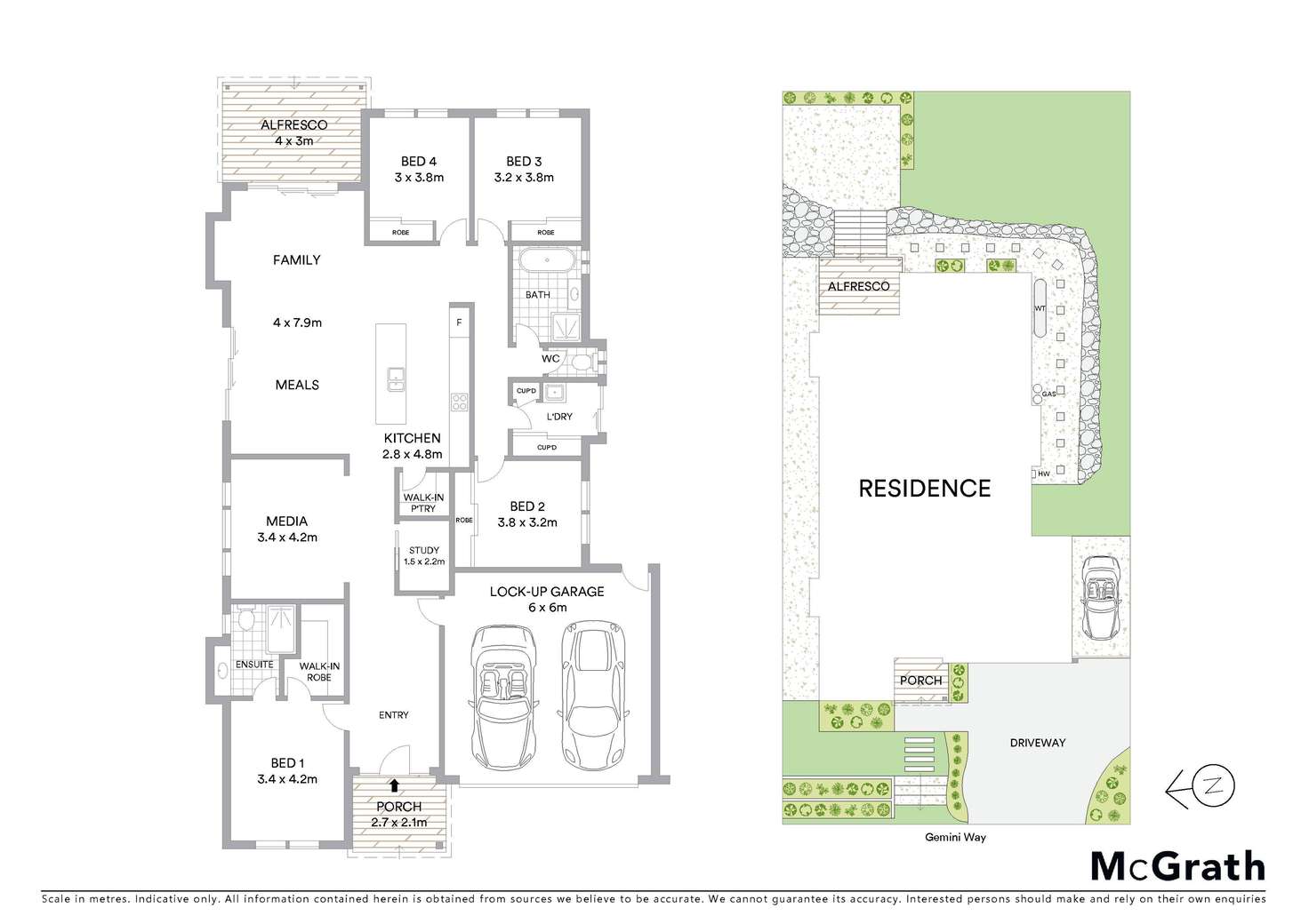 Floorplan of Homely house listing, 56 Gemini Way, Narrawallee NSW 2539