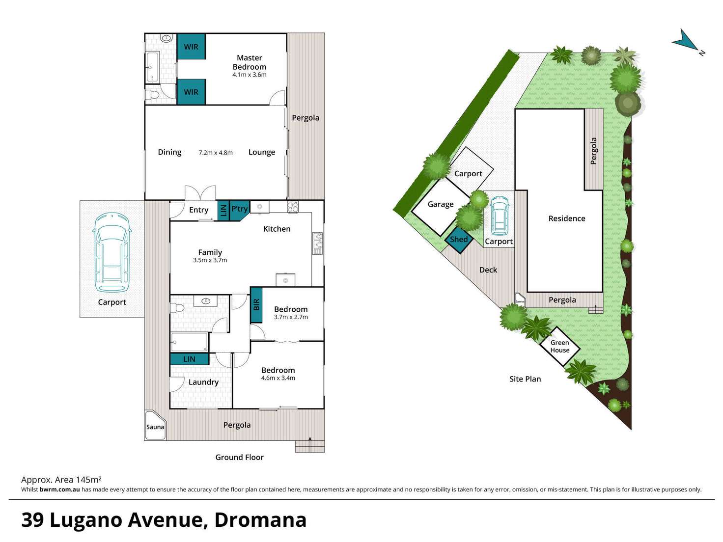 Floorplan of Homely house listing, 39 Lugano Avenue, Dromana VIC 3936