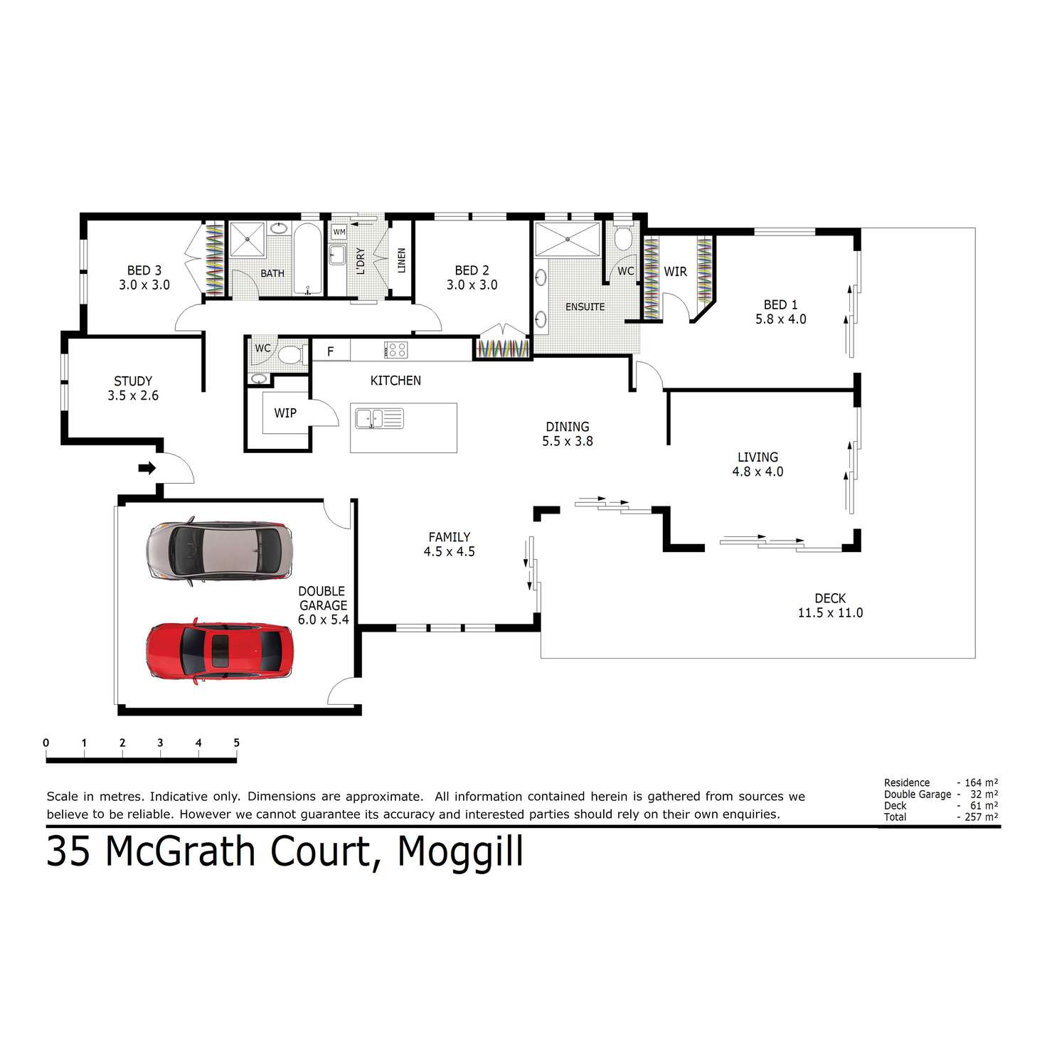 Floorplan of Homely house listing, 35 McGrath Court, Moggill QLD 4070