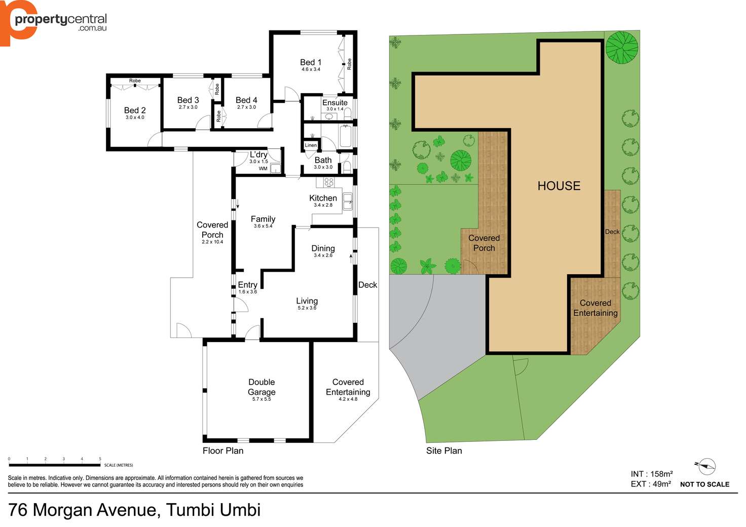 Floorplan of Homely house listing, 76 Morgan Avenue, Tumbi Umbi NSW 2261