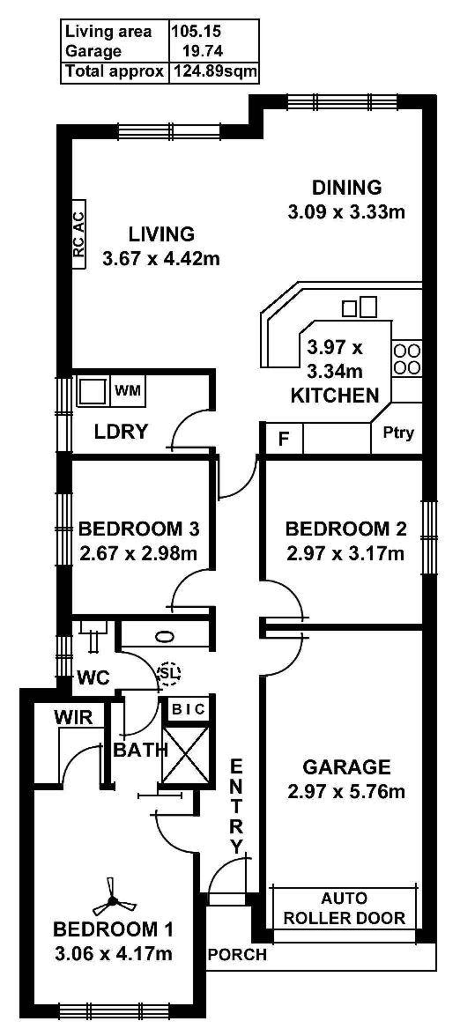 Floorplan of Homely house listing, 44 Clayson Road, Salisbury East SA 5109