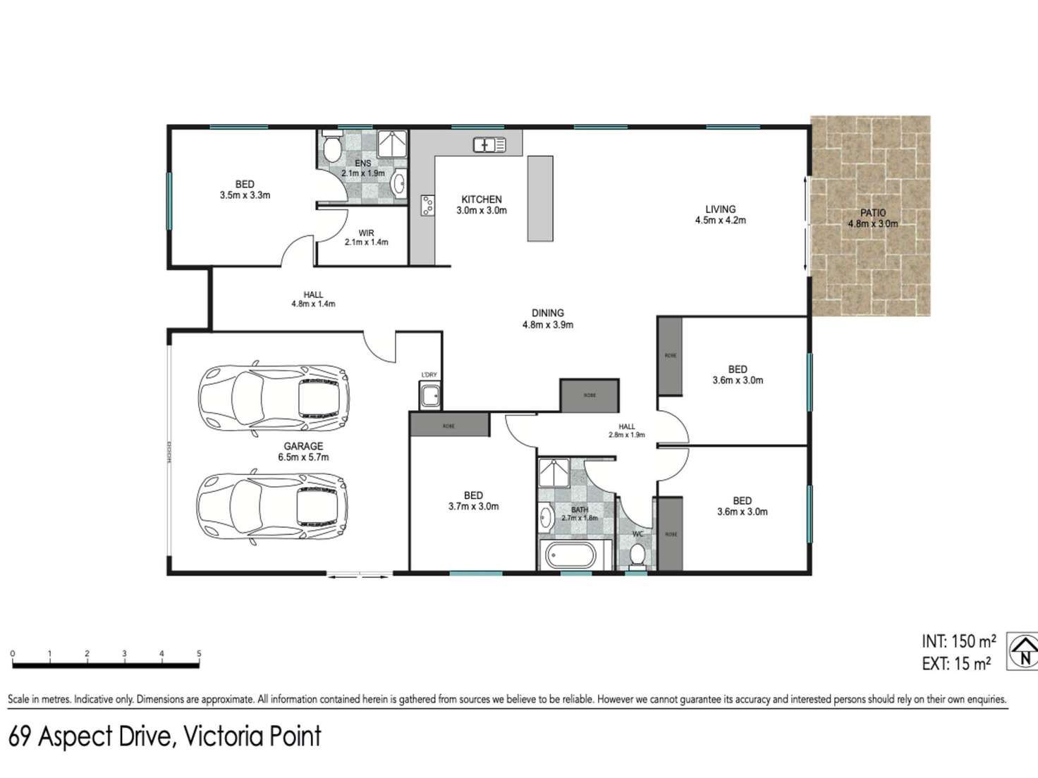 Floorplan of Homely house listing, 69 Aspect Drive, Victoria Point QLD 4165