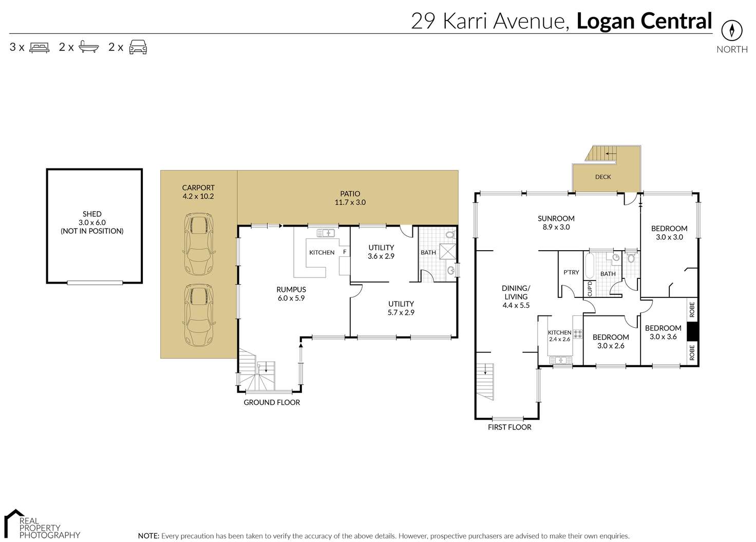 Floorplan of Homely house listing, 29 Karri Avenue, Logan Central QLD 4114