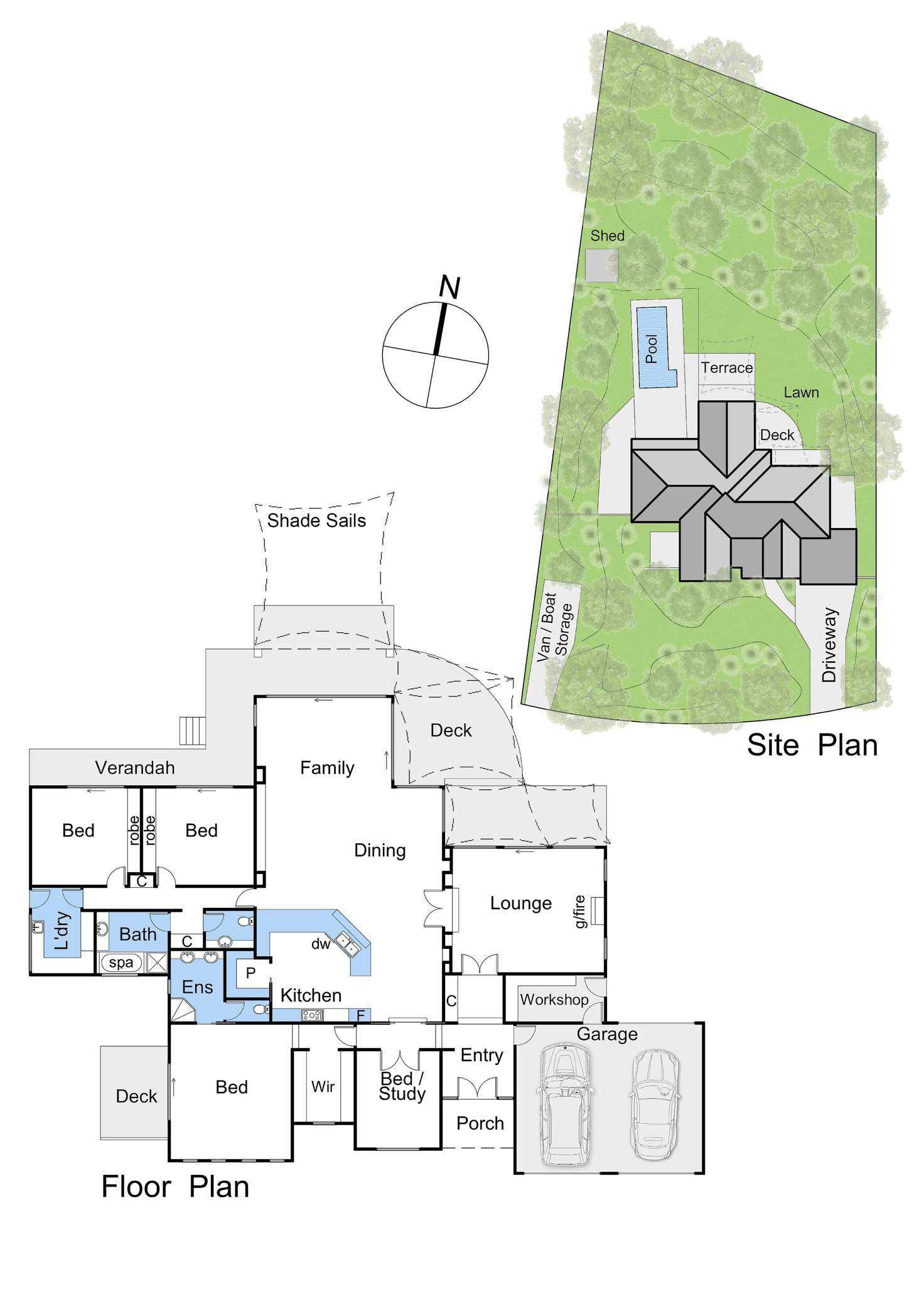 Floorplan of Homely house listing, 18 Peppermint Court, Rosebud VIC 3939