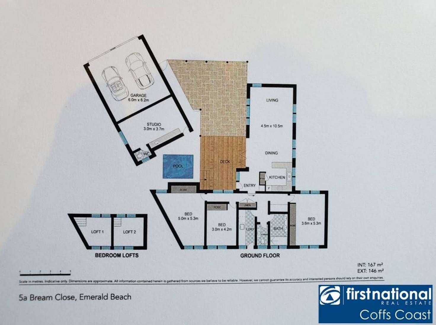 Floorplan of Homely house listing, 5a Bream Close, Emerald Beach NSW 2456