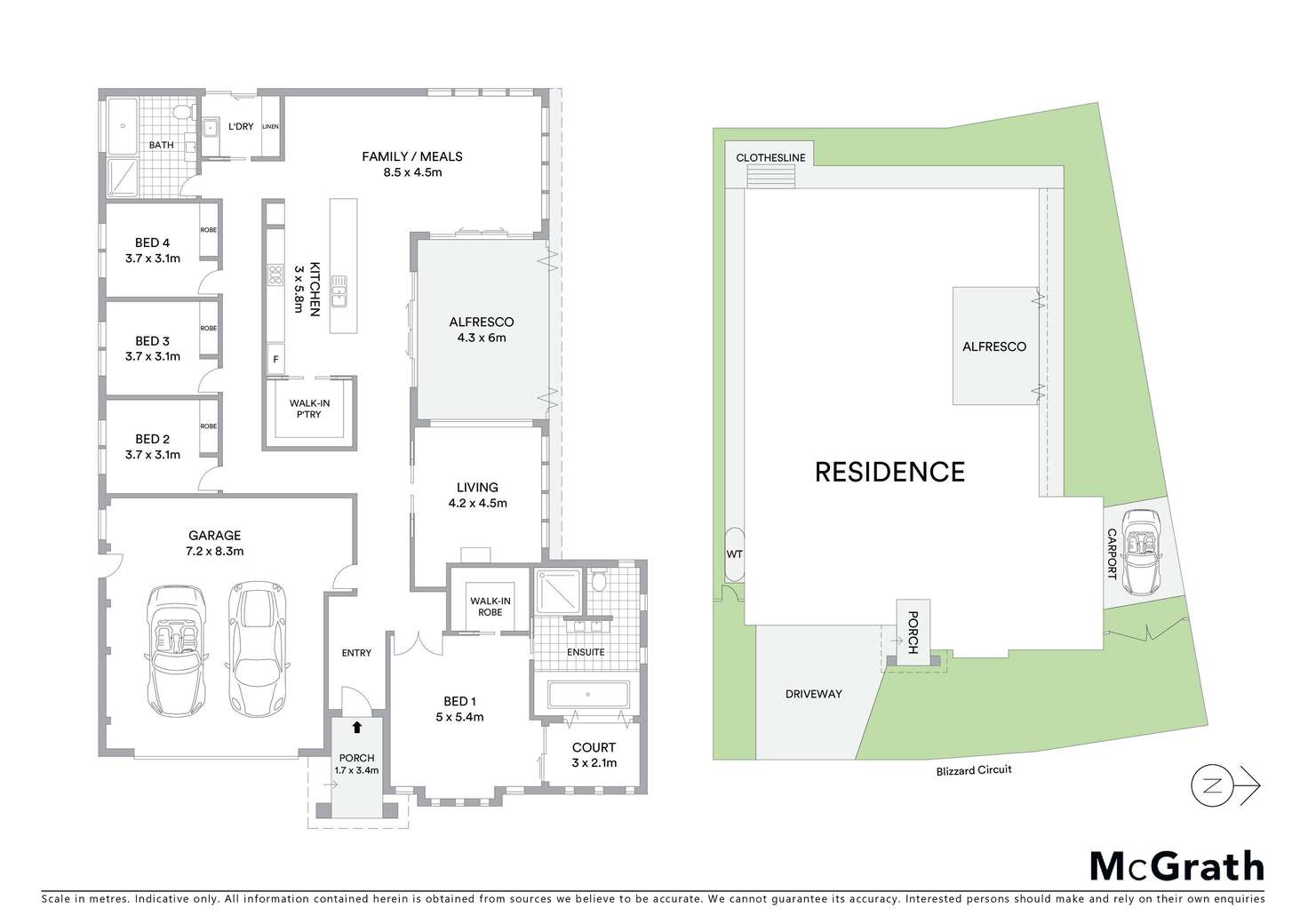 Floorplan of Homely house listing, 21 Blizzard Circuit, Forde ACT 2914