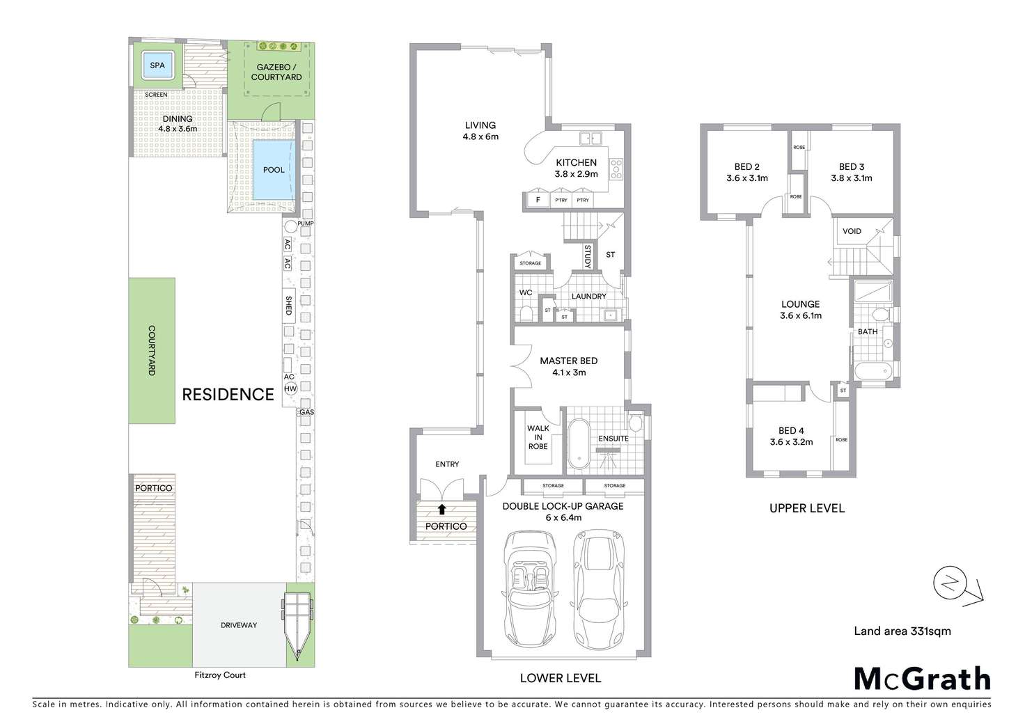 Floorplan of Homely house listing, 18 Fitzroy Court, Kawana Island QLD 4575