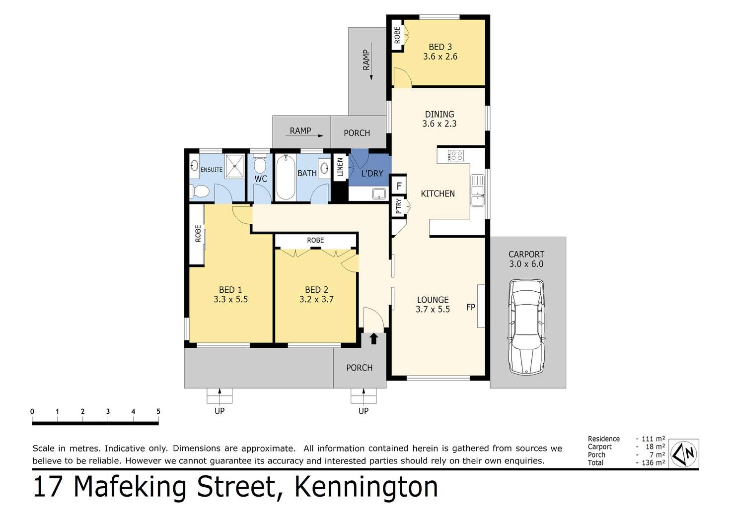 Floorplan of Homely house listing, 17 Mafeking Street, Kennington VIC 3550