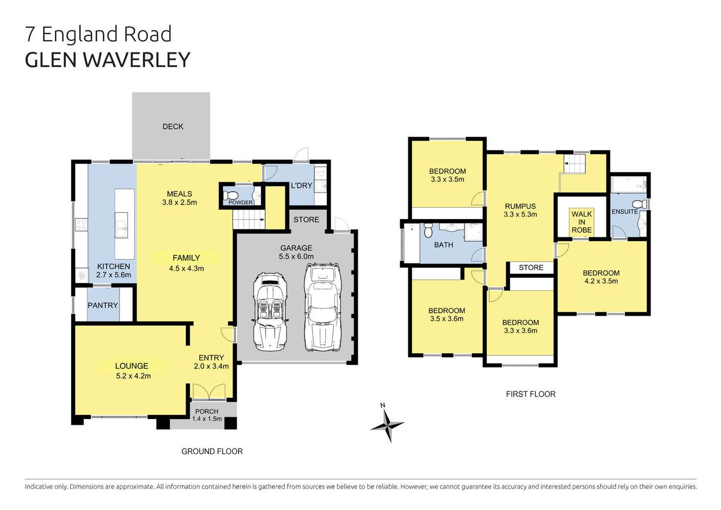 Floorplan of Homely house listing, 7 England Road, Glen Waverley VIC 3150