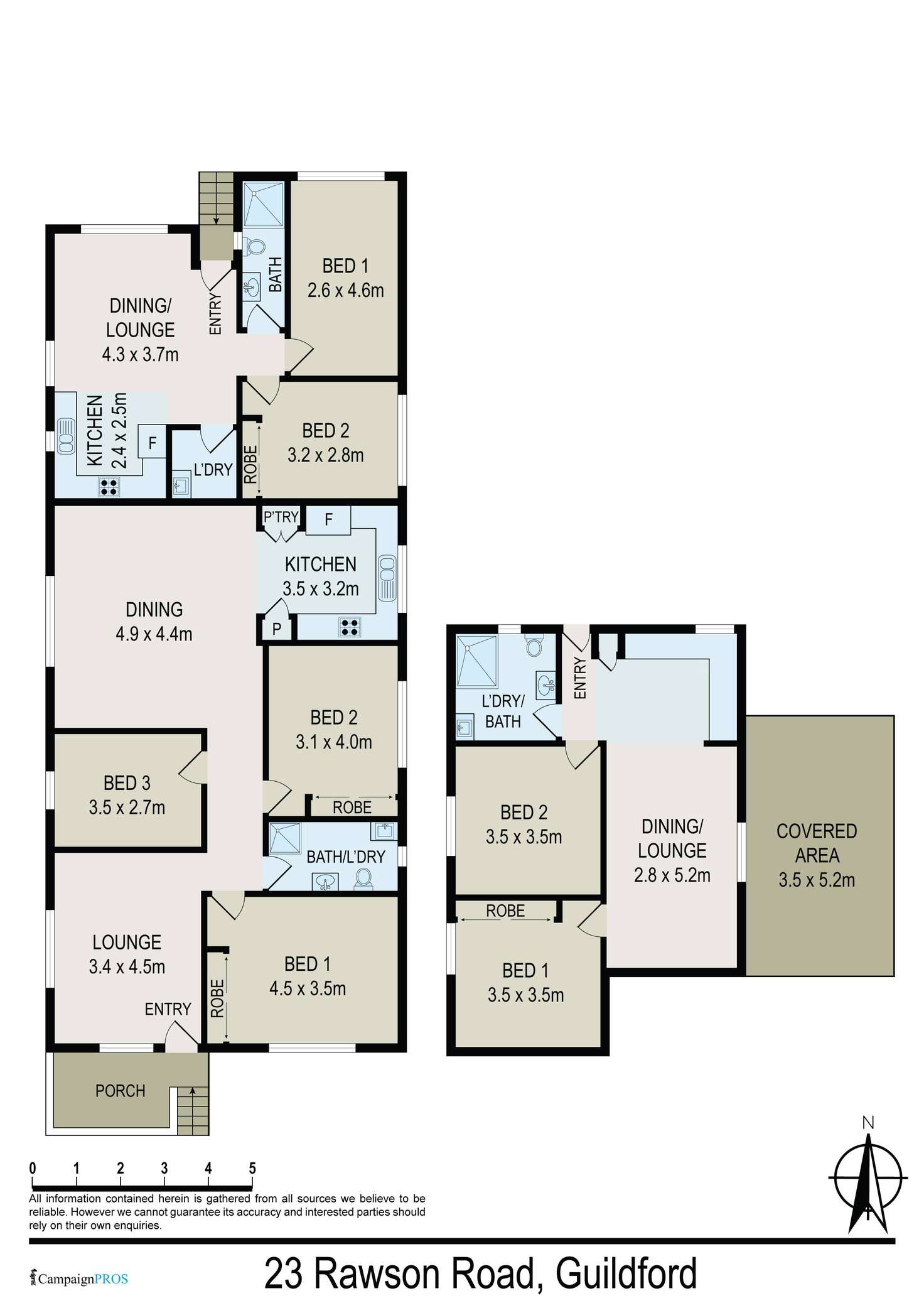 Floorplan of Homely house listing, 23 Rawson Road, Guildford NSW 2161