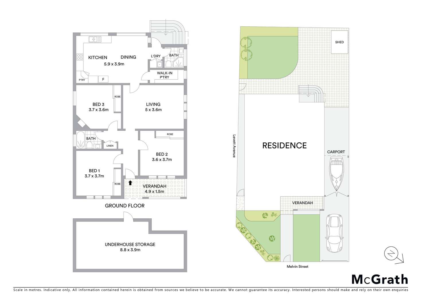 Floorplan of Homely house listing, 73 Melvin Street, Beverly Hills NSW 2209