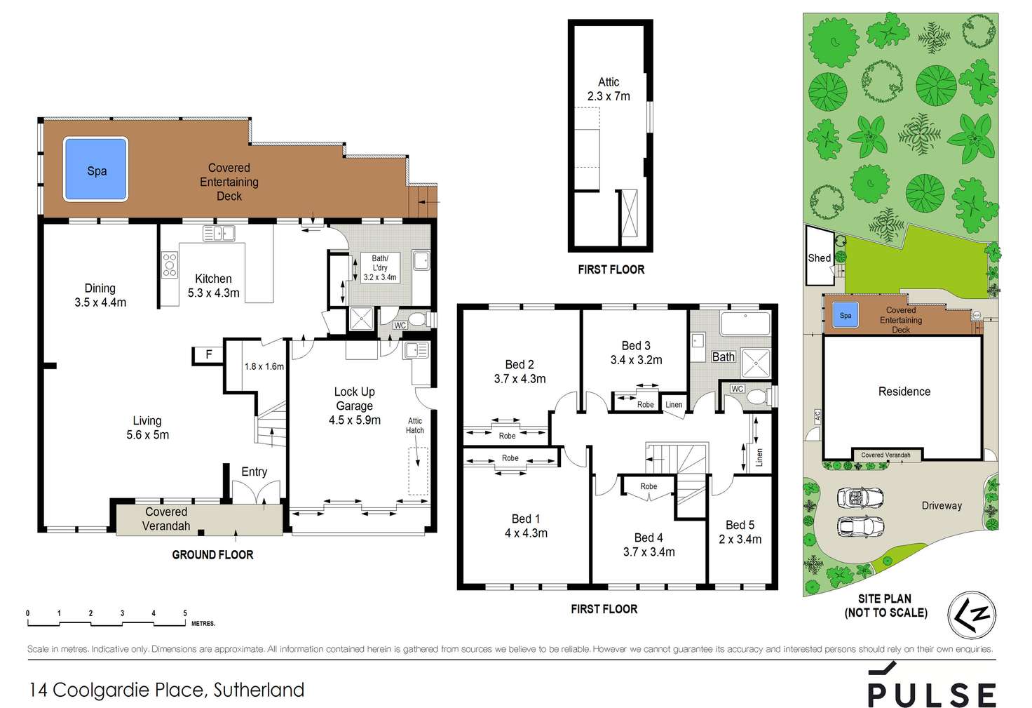 Floorplan of Homely house listing, 14 Coolgardie Place, Sutherland NSW 2232