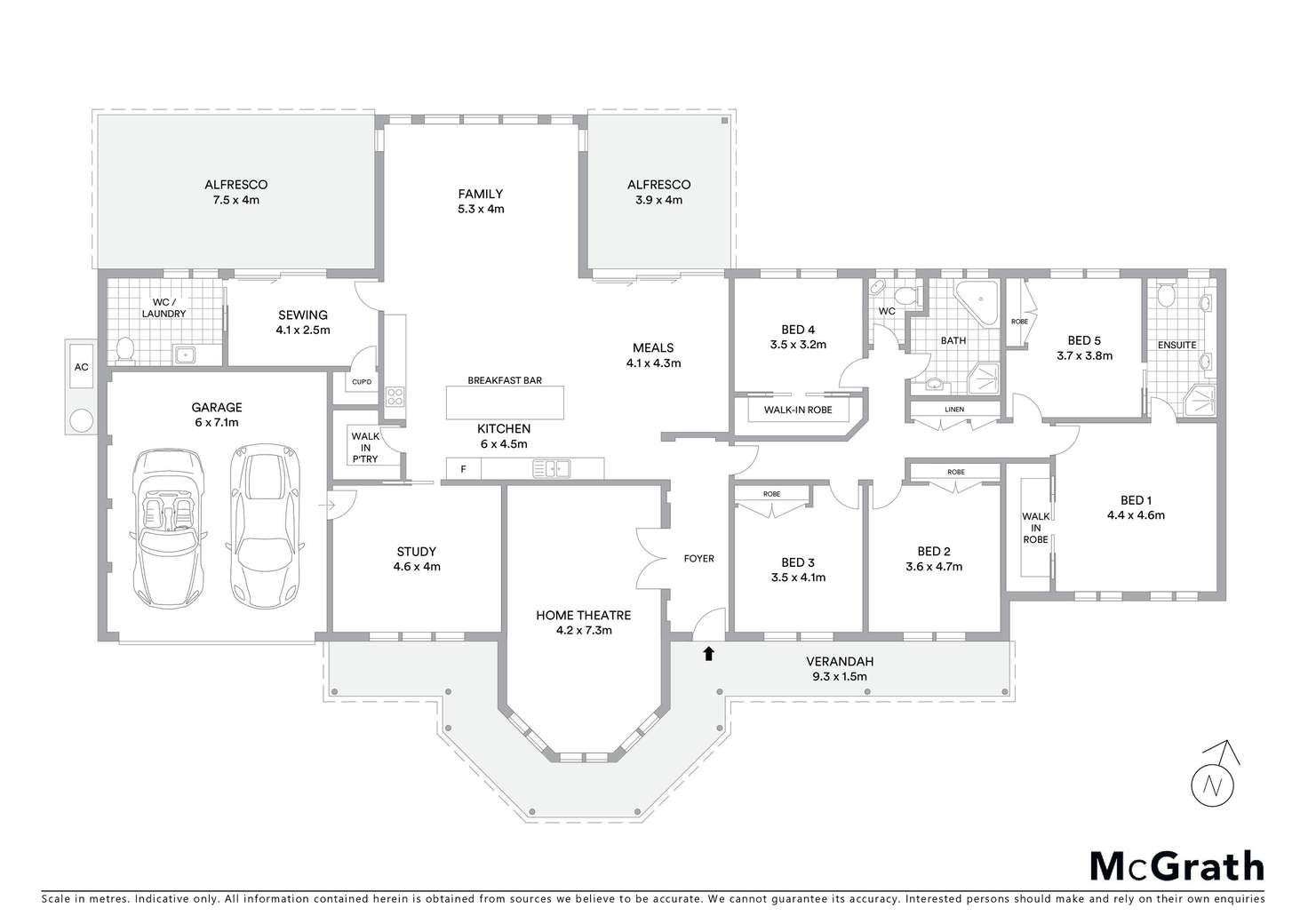 Floorplan of Homely acreageSemiRural listing, 7 Everett Place, Annangrove NSW 2156