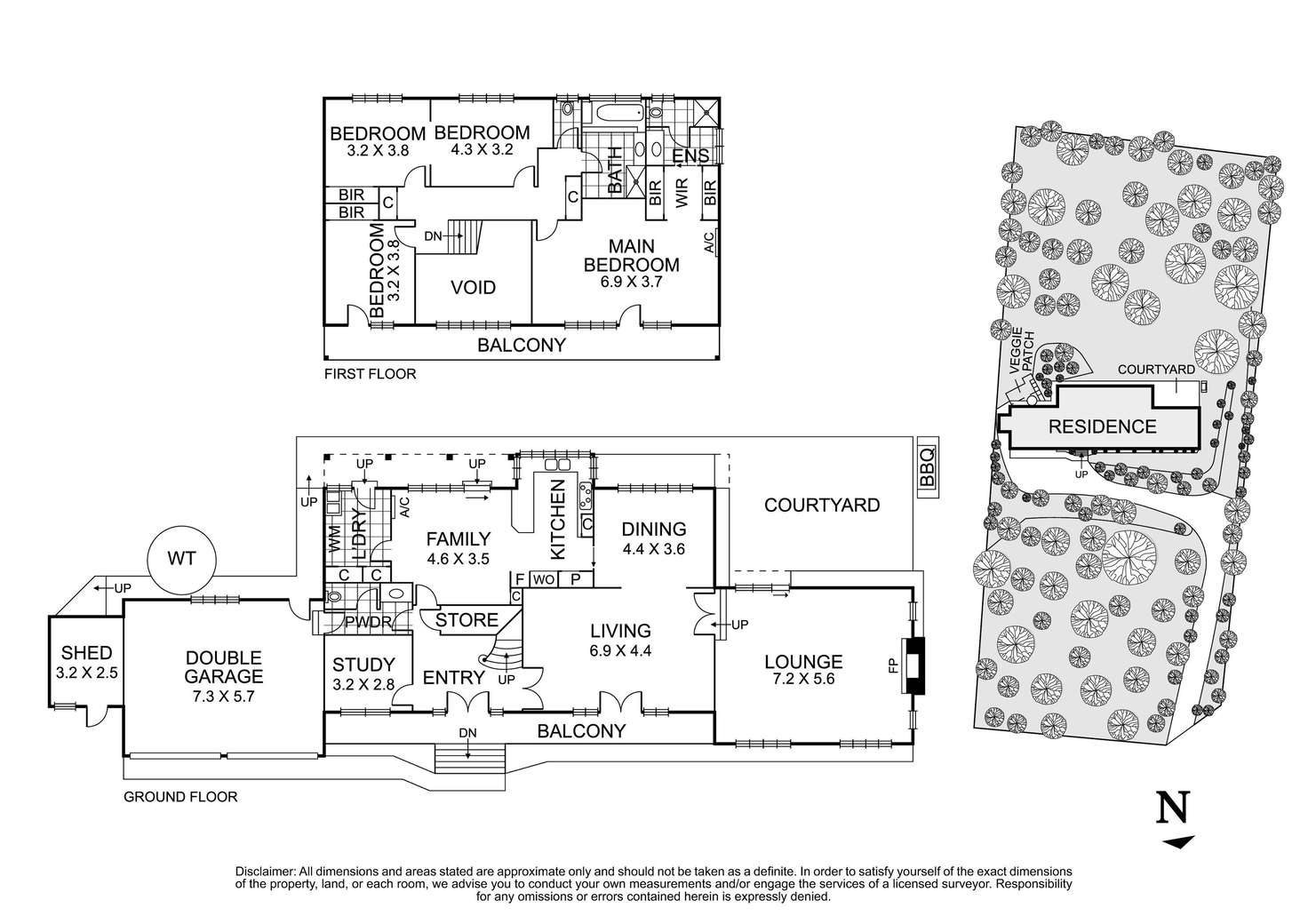 Floorplan of Homely house listing, 301 Oban Road, Donvale VIC 3111