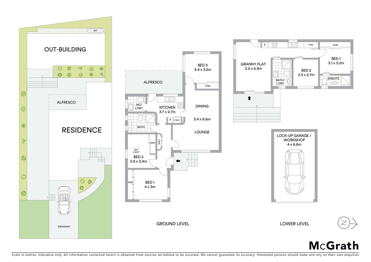 Floorplan of Homely semiDetached listing, 13 Russell Street, Denistone East NSW 2112