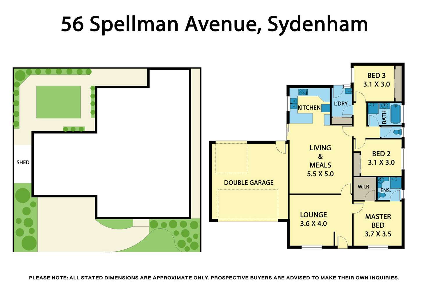 Floorplan of Homely house listing, 56 Spellman Avenue, Sydenham VIC 3037