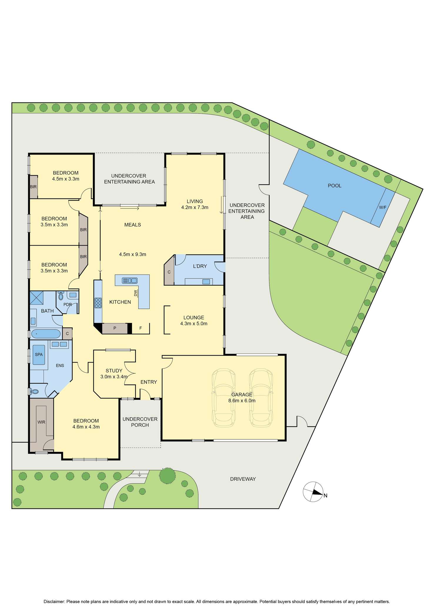Floorplan of Homely house listing, 31 Forest Glade Way, Caroline Springs VIC 3023