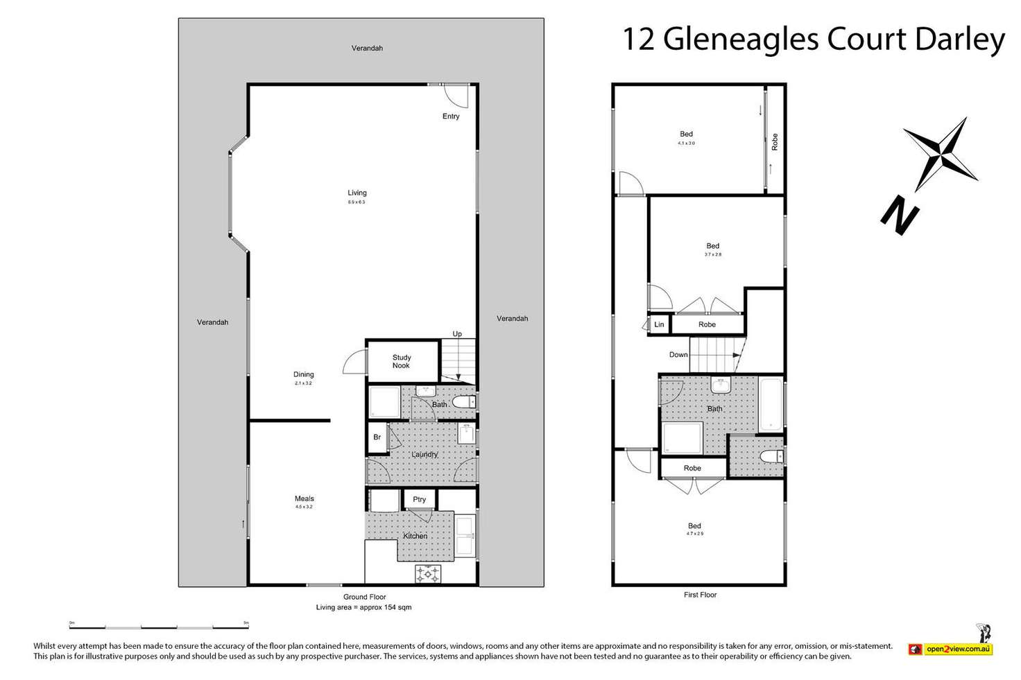 Floorplan of Homely house listing, 12 Gleneagles Court, Darley VIC 3340