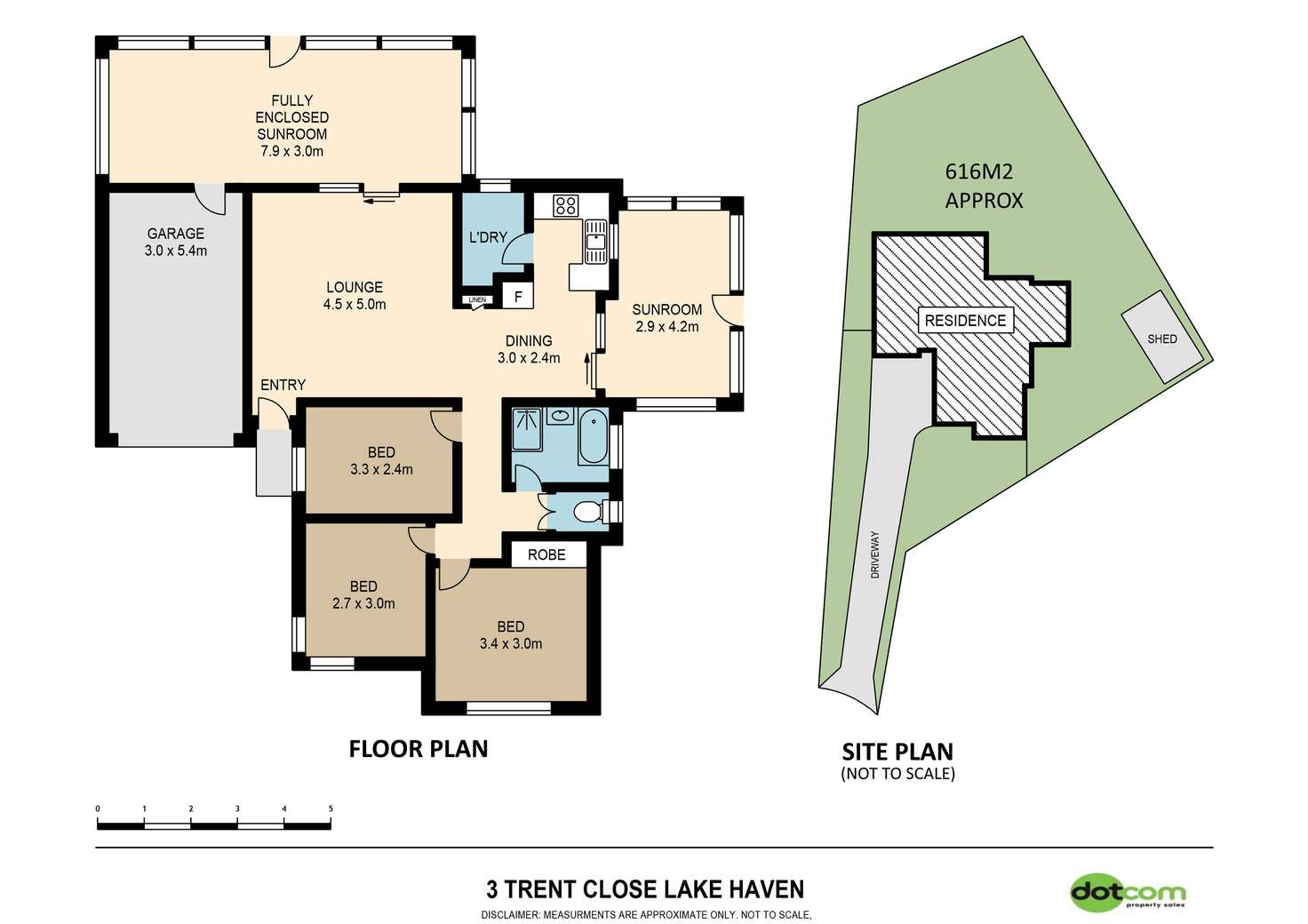 Floorplan of Homely house listing, 3 Trent Close, Lake Haven NSW 2263