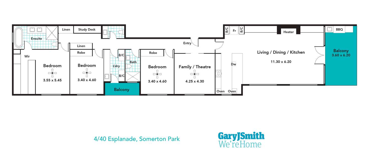 Floorplan of Homely apartment listing, 4/40 Esplanade, Somerton Park SA 5044