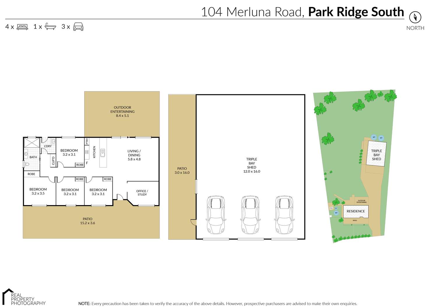 Floorplan of Homely house listing, 104-106 Merluna Road, Park Ridge South QLD 4125