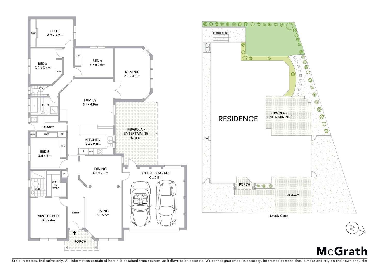 Floorplan of Homely house listing, 4 Lovely Close, Dunlop ACT 2615