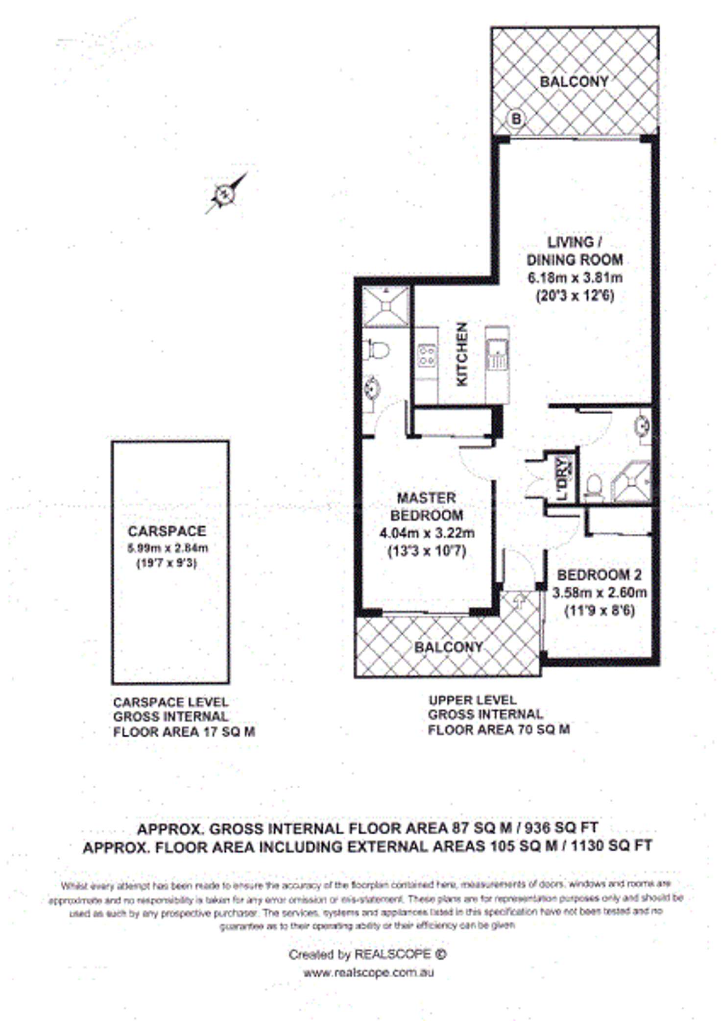 Floorplan of Homely unit listing, 302/28 Dengate Lane, St Lucia QLD 4067