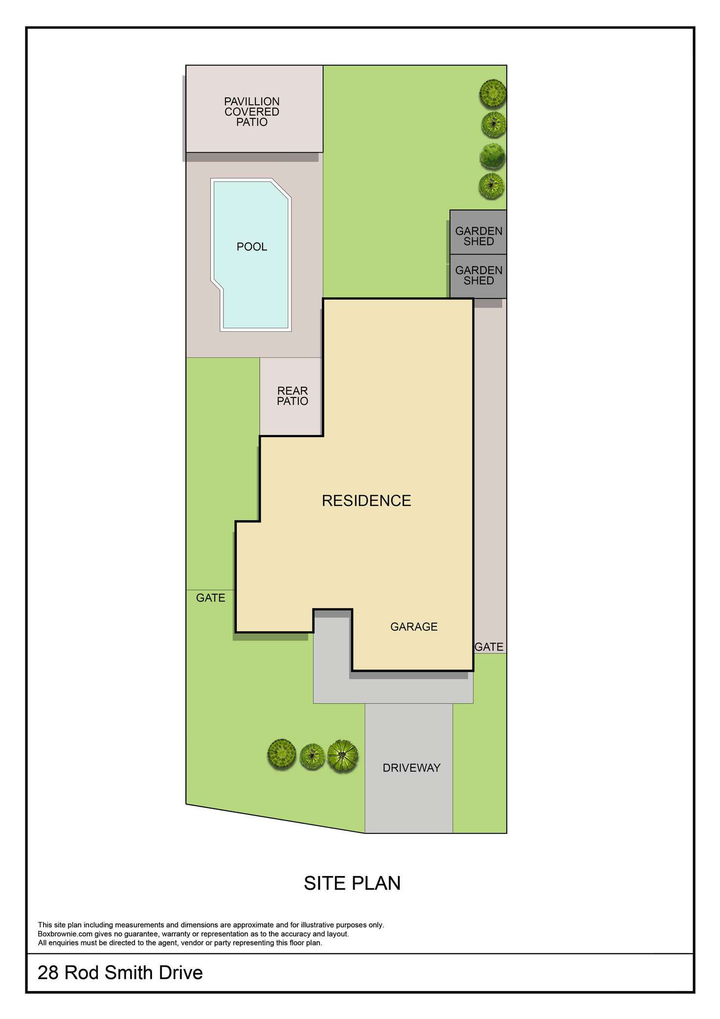 Floorplan of Homely house listing, 28 Rod Smith Drive, Coes Creek QLD 4560
