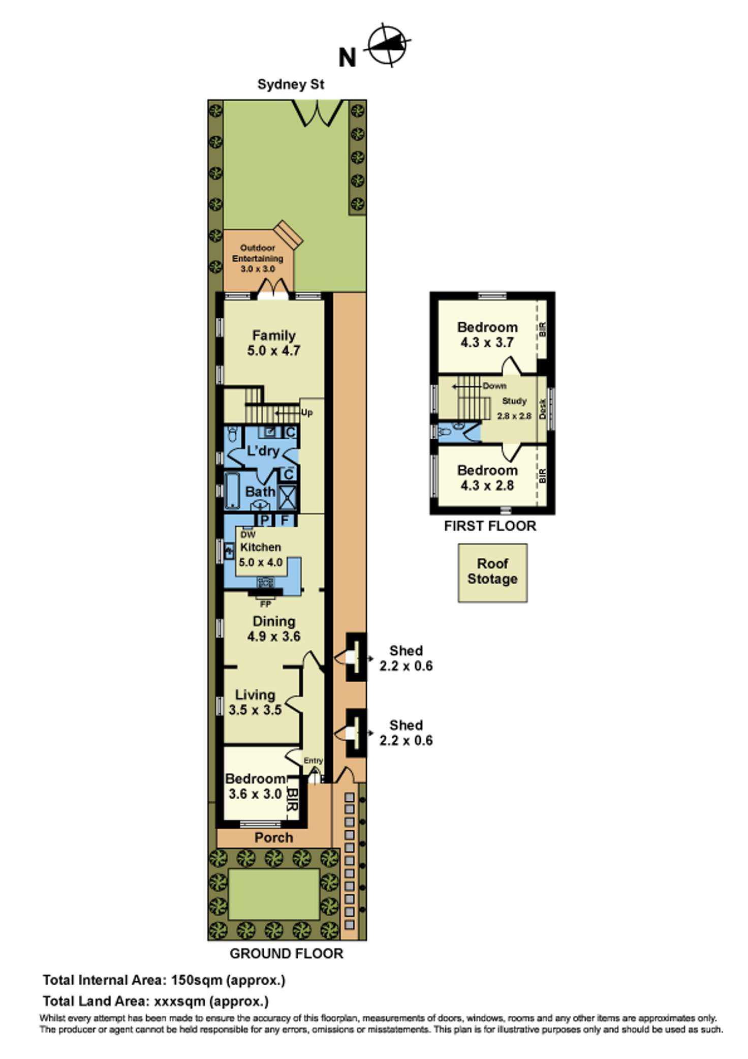 Floorplan of Homely house listing, 29 Adelaide Street, Footscray VIC 3011