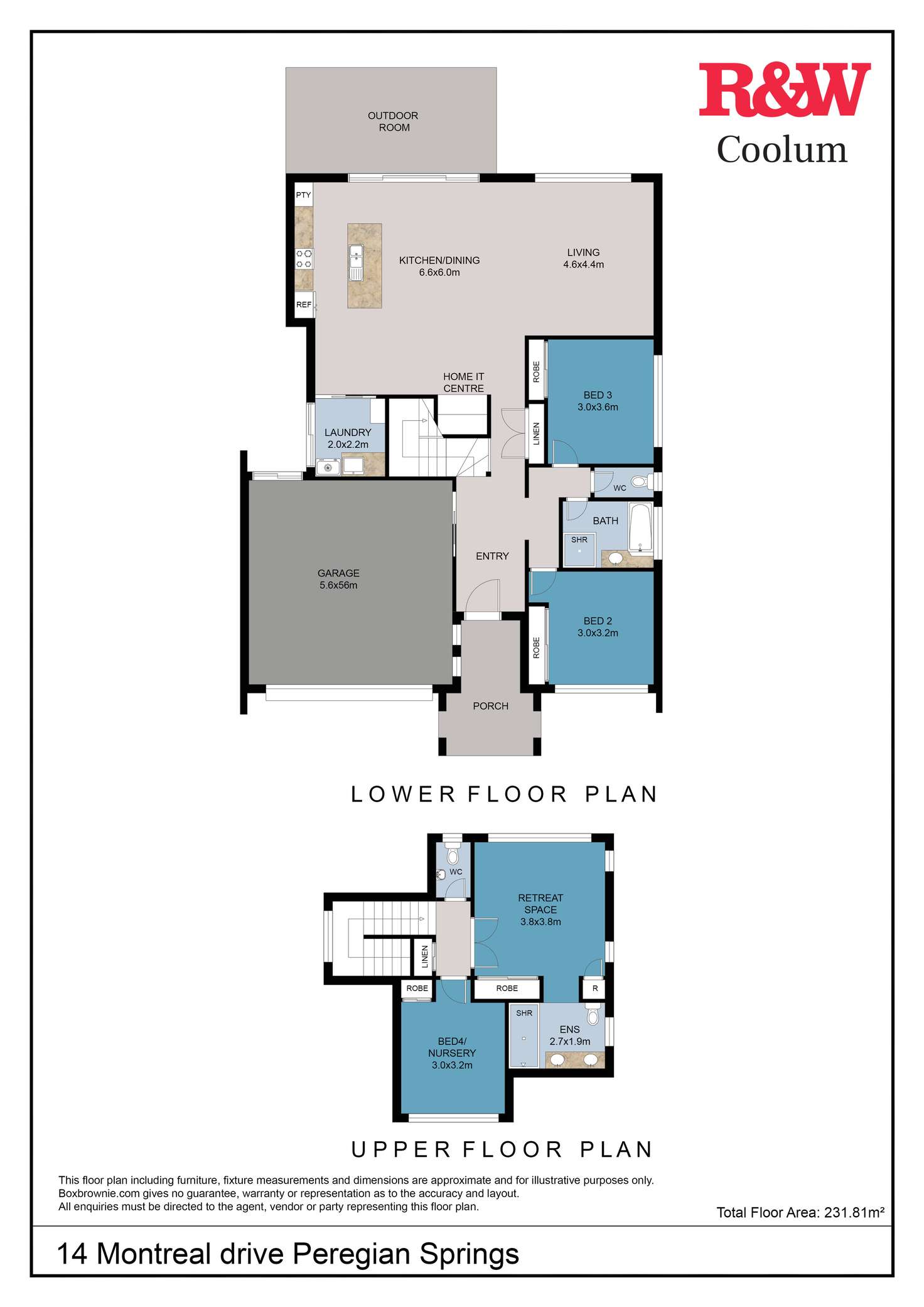 Floorplan of Homely house listing, 14 Montreal Drive, Peregian Springs QLD 4573