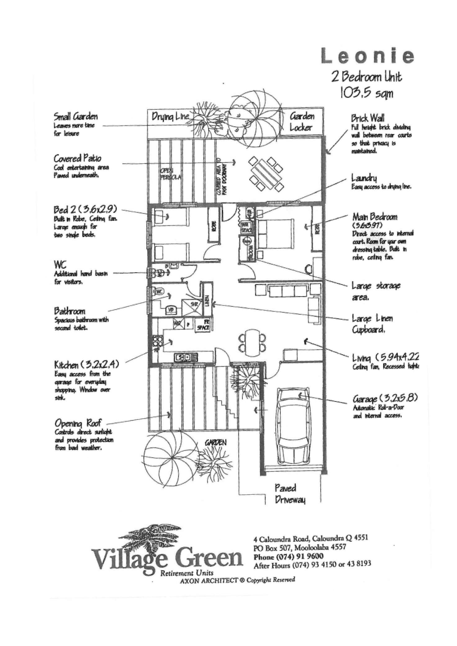 Floorplan of Homely unit listing, 8/4 Caloundra Road, Caloundra QLD 4551