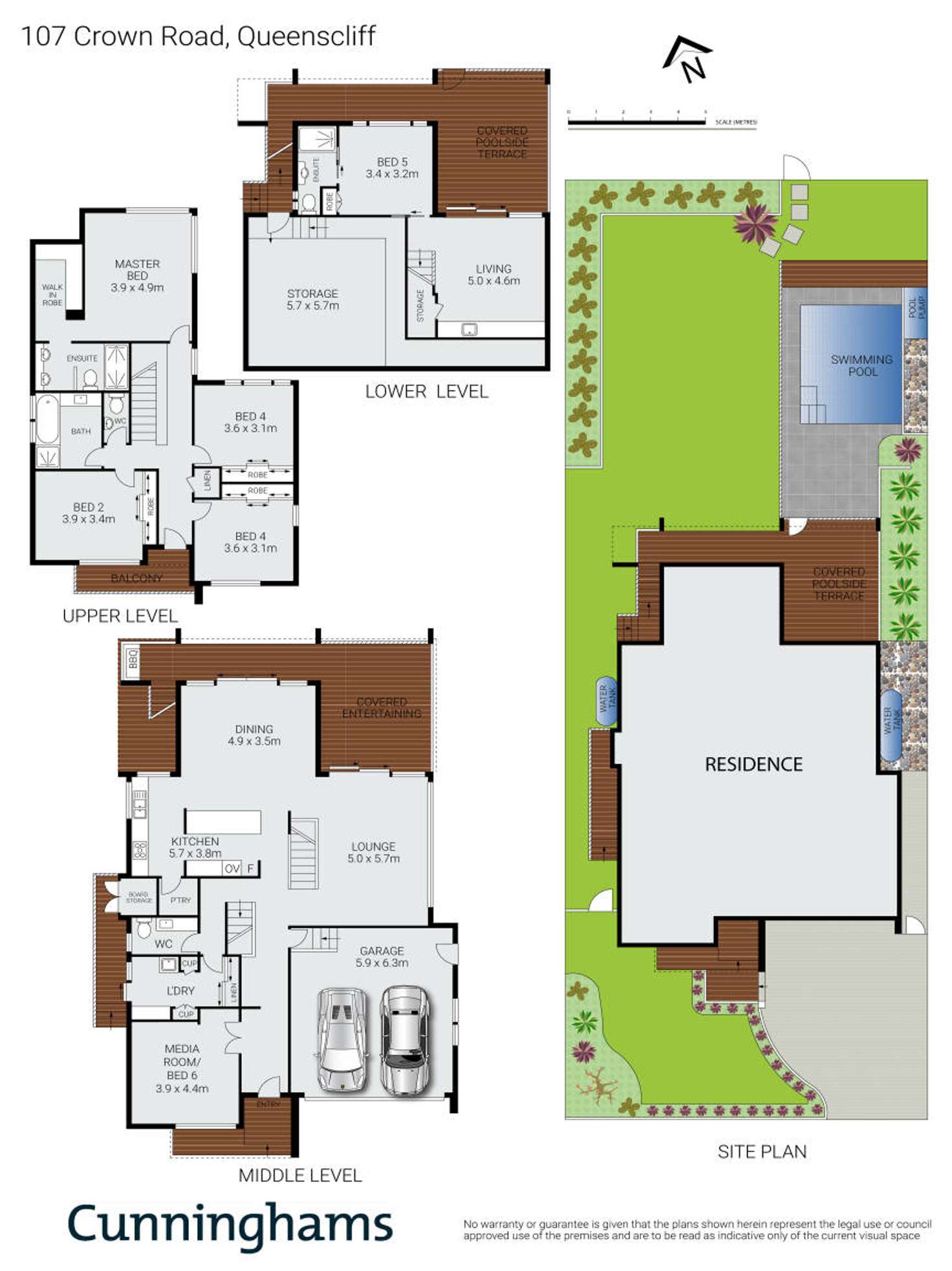 Floorplan of Homely house listing, 107 Crown Road, Queenscliff NSW 2096