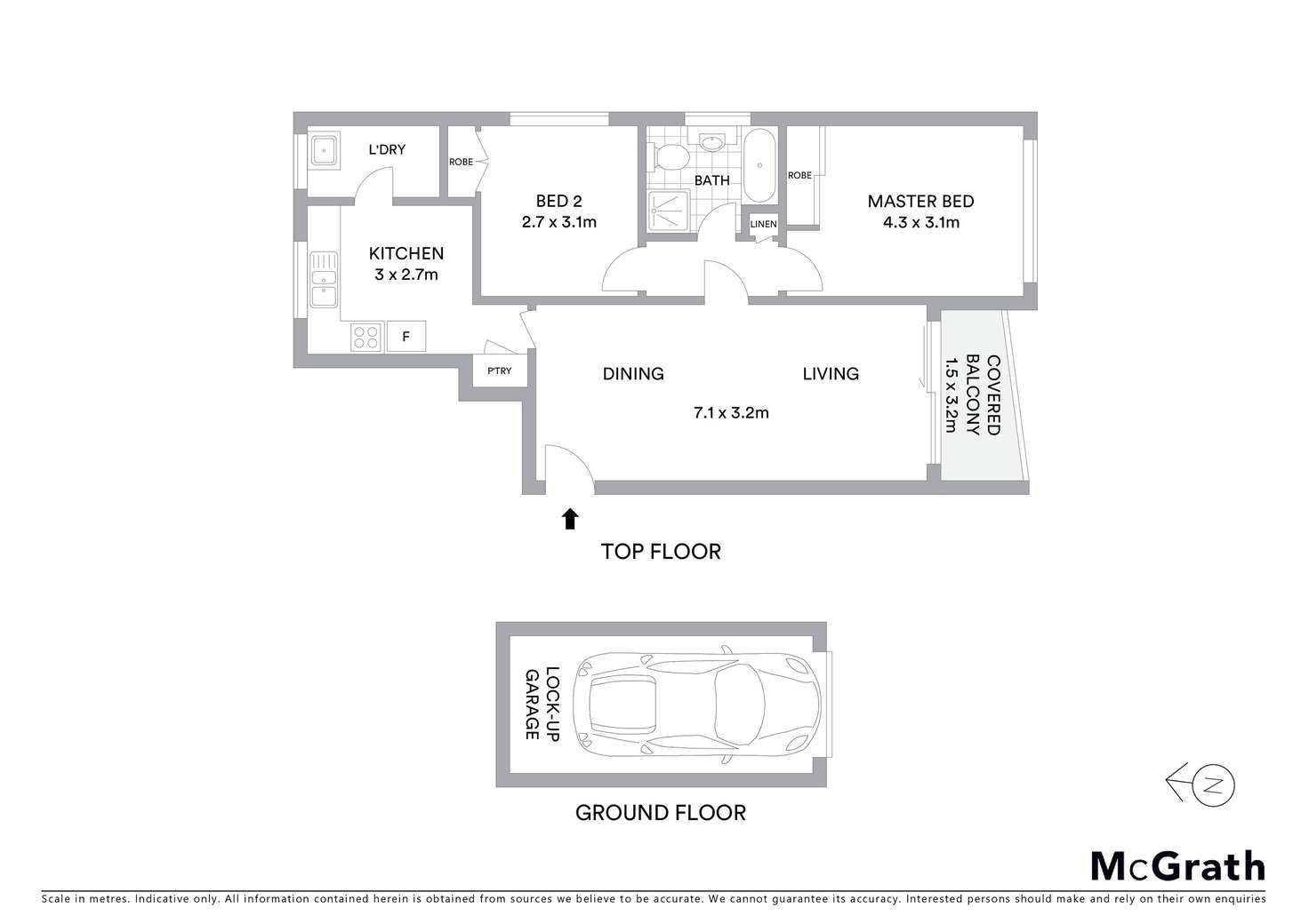 Floorplan of Homely unit listing, 5/3 Maida Road, Epping NSW 2121
