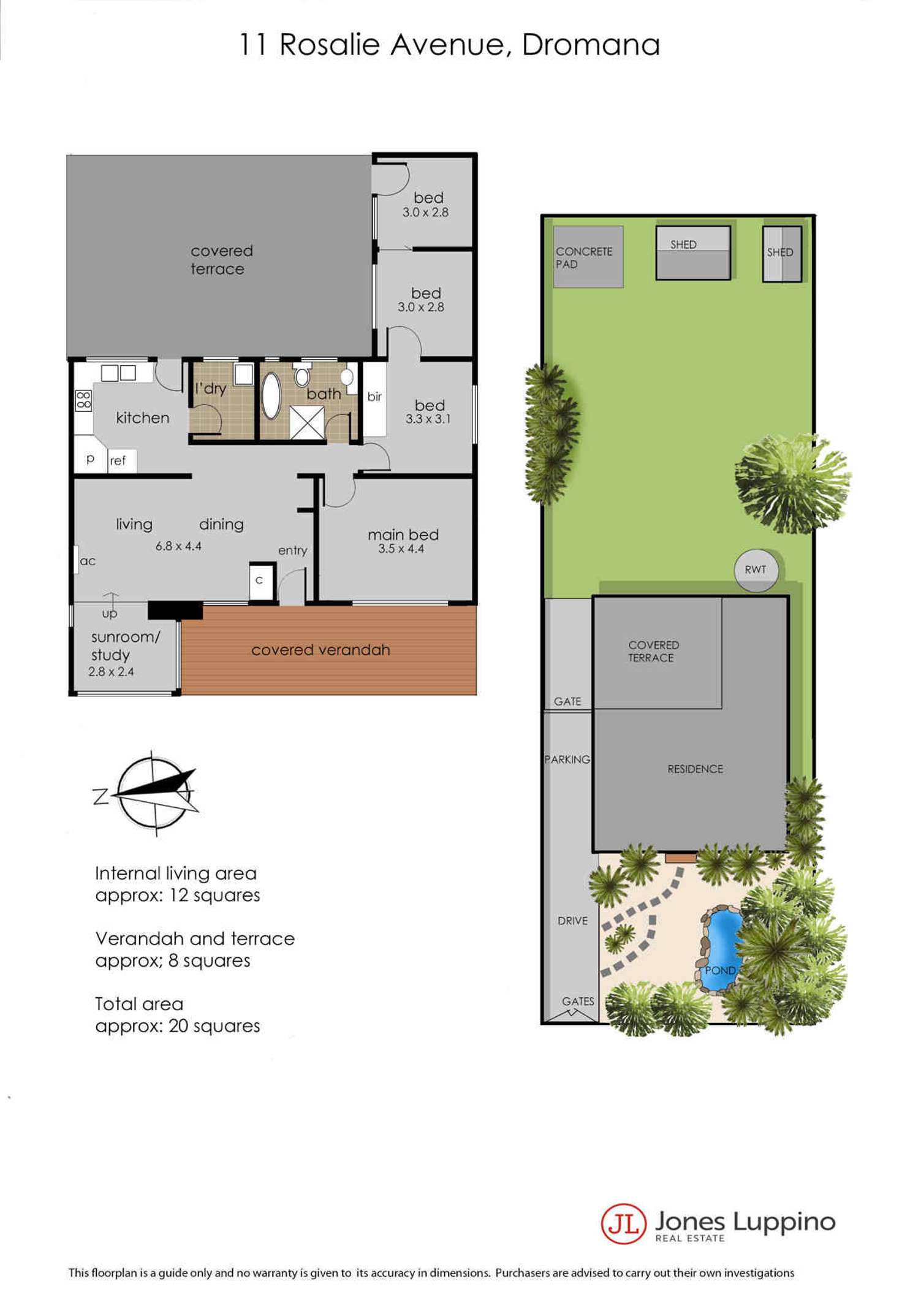 Floorplan of Homely house listing, 11 Rosalie Avenue, Dromana VIC 3936