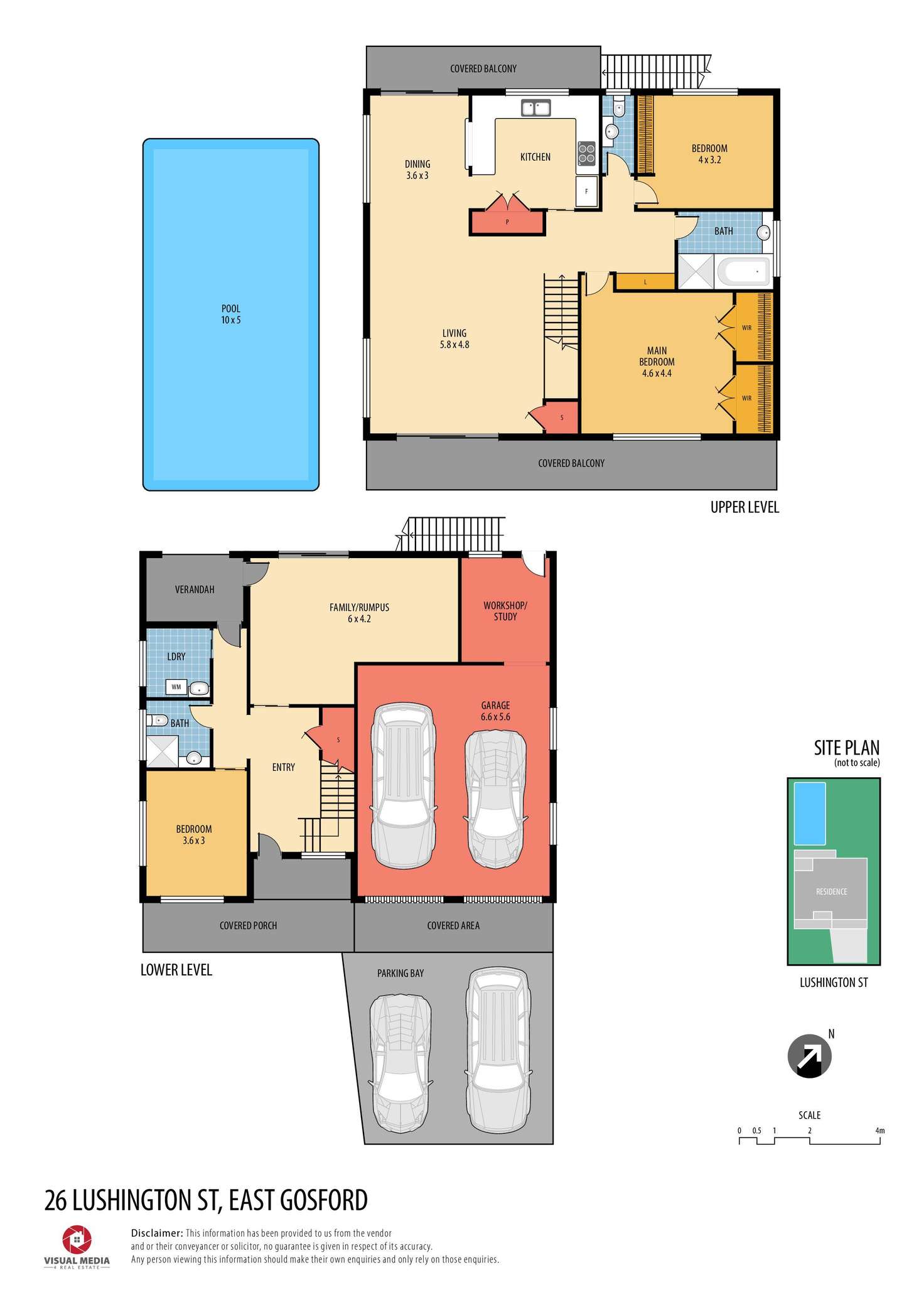 Floorplan of Homely house listing, 26 Lushington Street, East Gosford NSW 2250