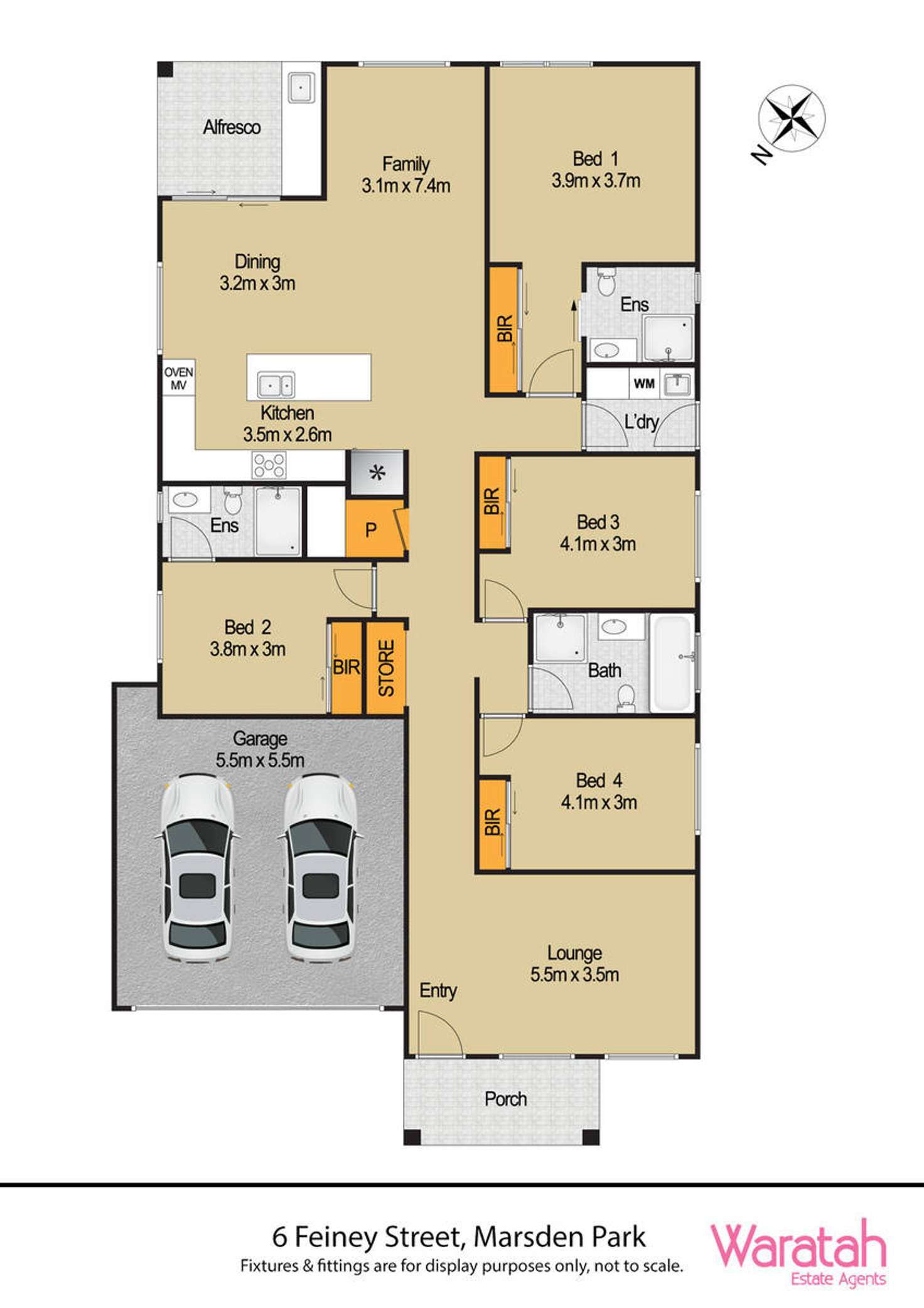 Floorplan of Homely house listing, 6 Feiney Street, Marsden Park NSW 2765