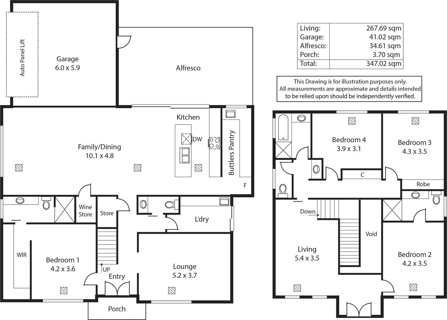 Floorplan of Homely house listing, 330 Glynburn Road, Kensington Gardens SA 5068