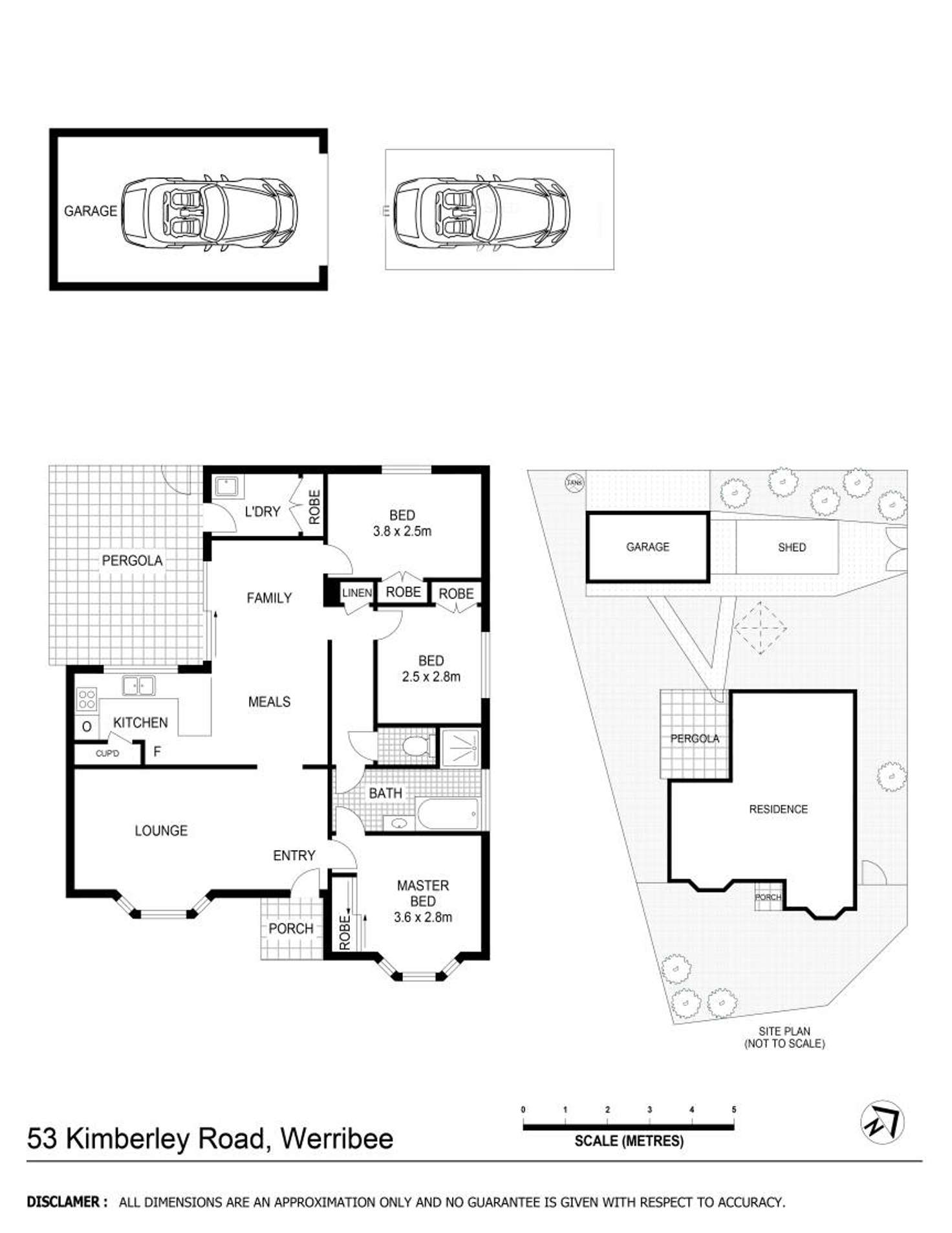 Floorplan of Homely house listing, 53 Kimberley Road, Werribee VIC 3030
